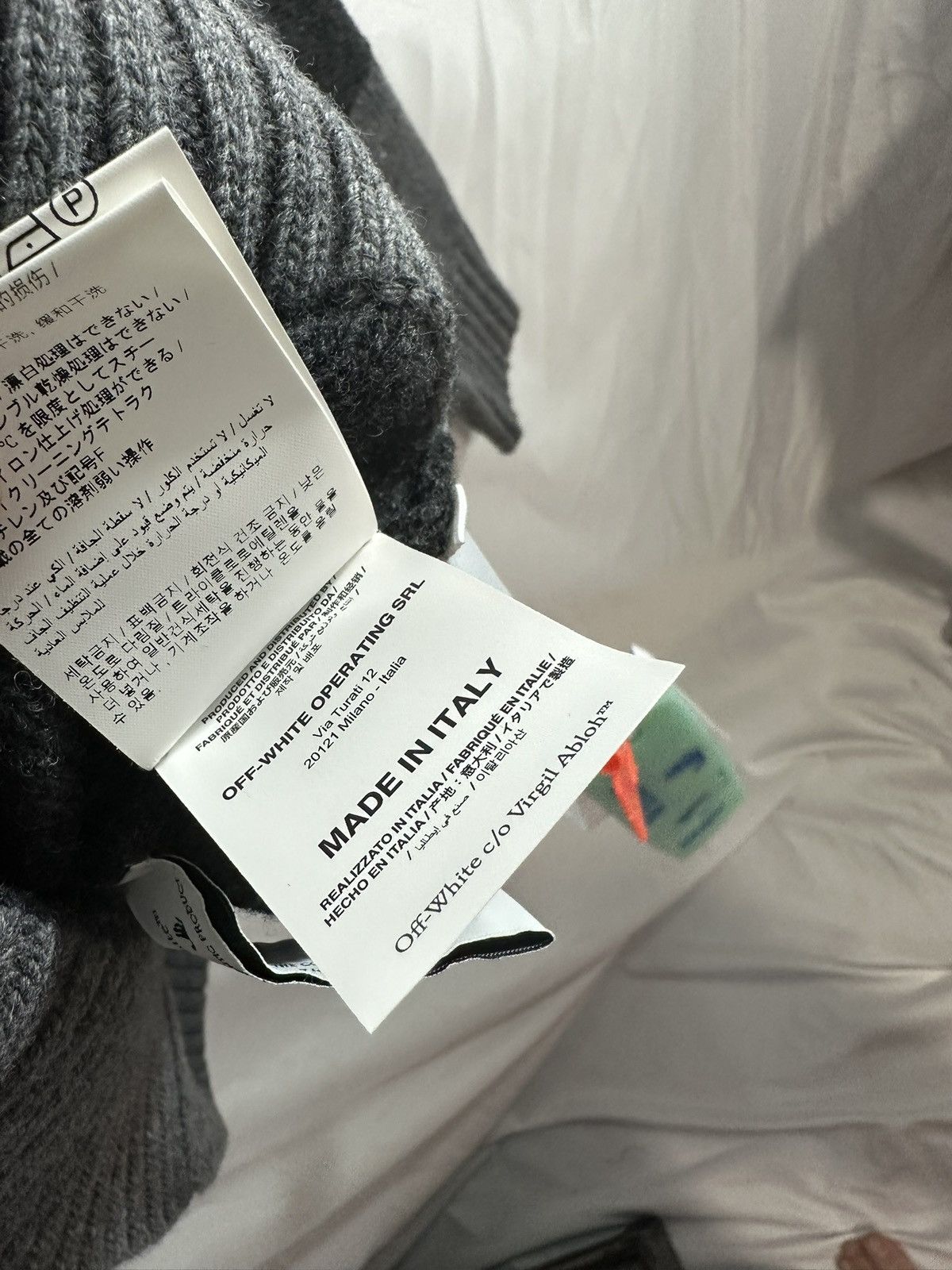 Off-White Off white sweater Size US M / EU 48-50 / 2 - 10 Thumbnail