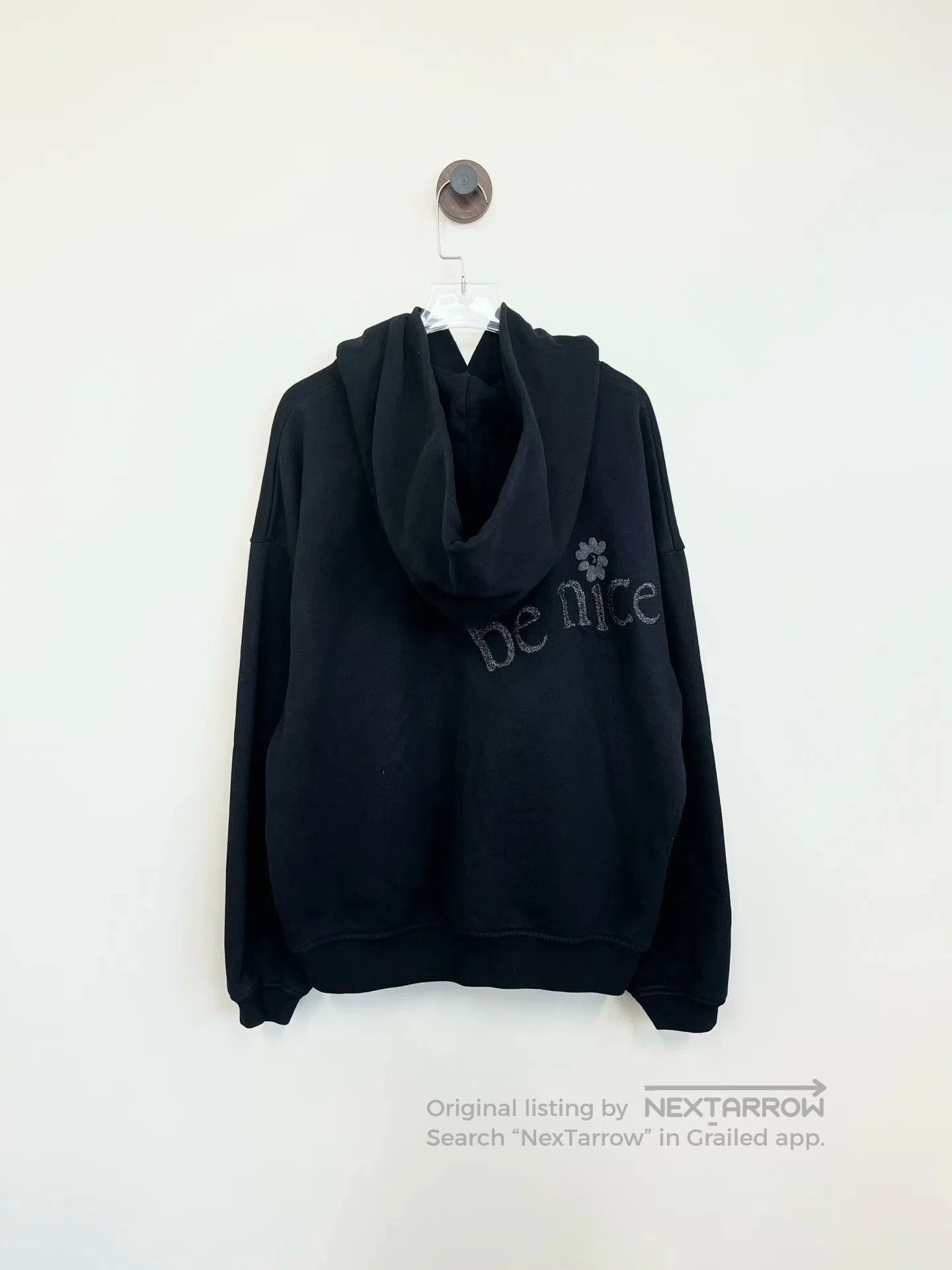 Dior Dior Glitter Flower Letter Embroidered Logo Hooded Sweatsh Size US XS / EU 42 / 0 - 2 Thumbnail