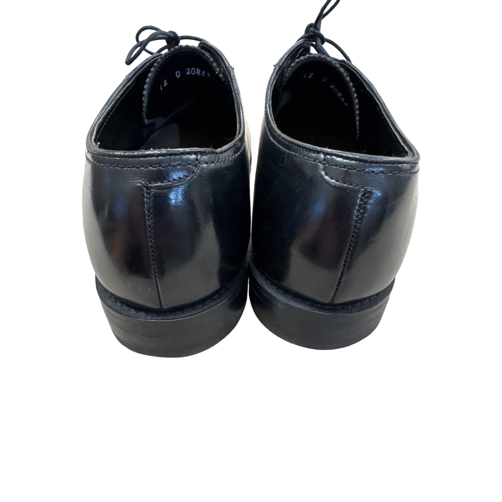 Florsheim Florsheim Mens Black Cap Toe Oxford Dress Shoes Size 12D SKU Size US 12 / EU 45 - 7 Thumbnail