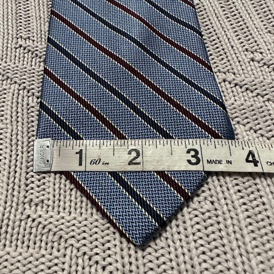 Brooks Brothers Brooks Brothers blue maroon striped silk tie Size ONE SIZE - 5 Thumbnail
