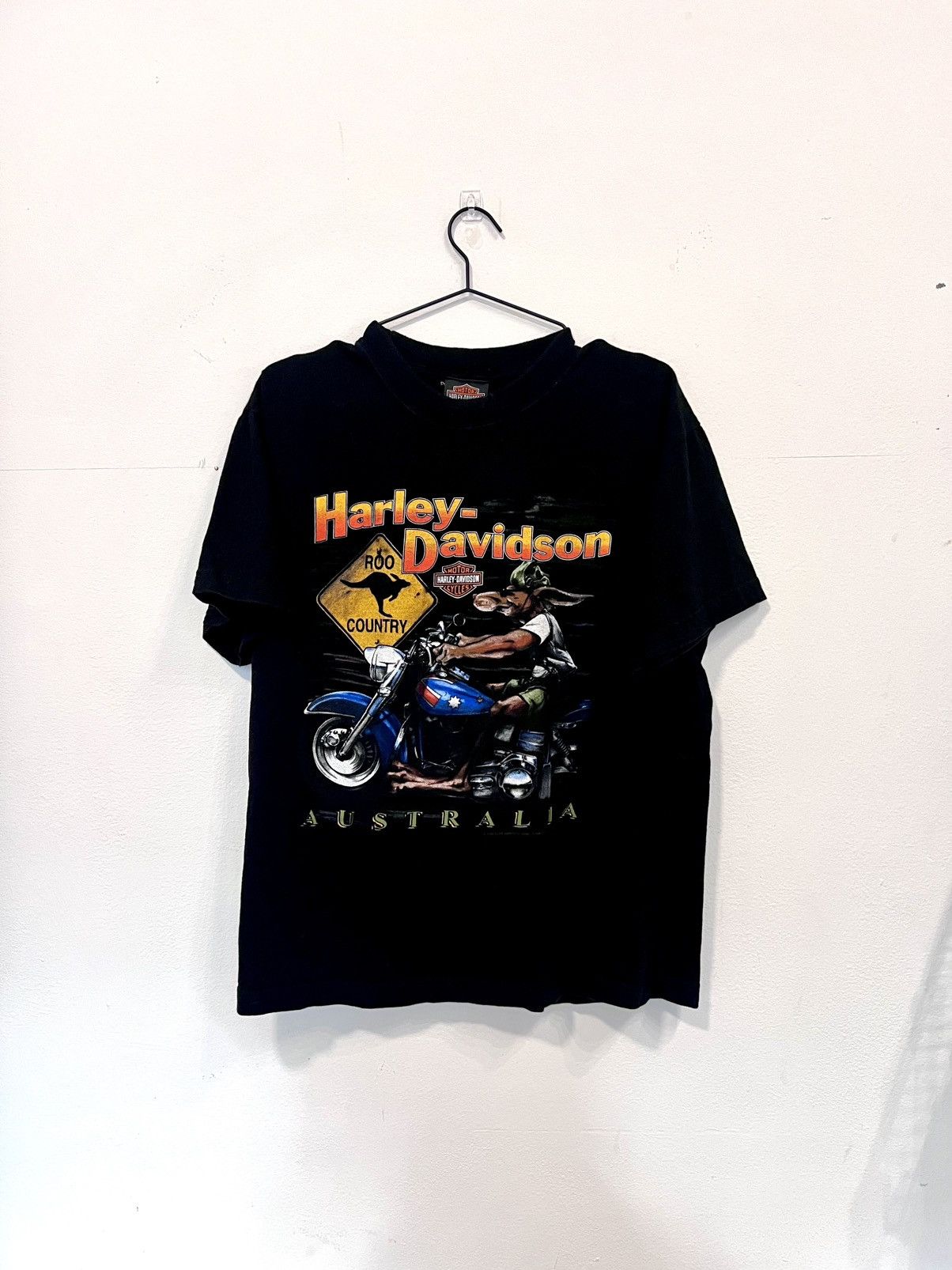 Harley Davidson Vintage 1992 Harley-Davidson “Roo Country” Australia – ACME Size US M / EU 48-50 / 2 - 2 Thumbnail