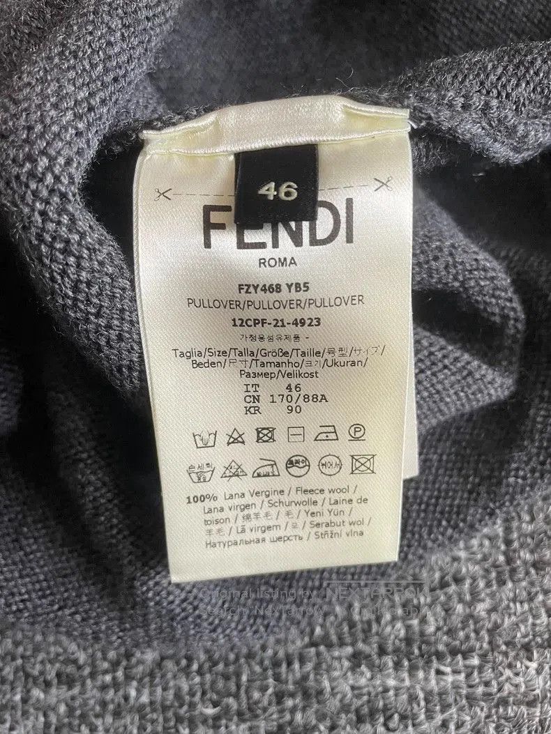 Fendi Fendi Wool Sleeveless Vest. Size US M / EU 48-50 / 2 - 7 Thumbnail