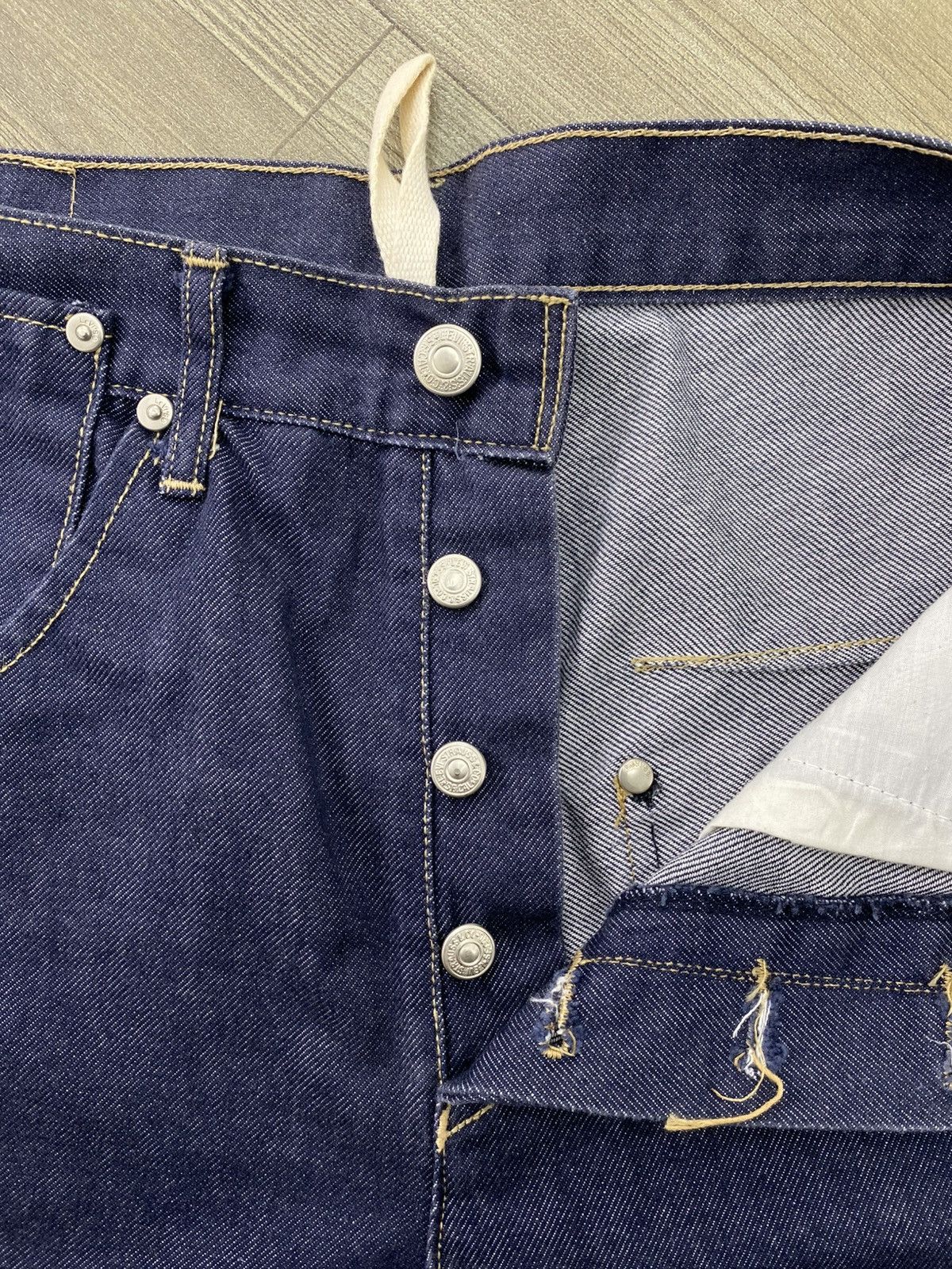 Levi's Vintage Clothing 1999s Vintage Levi’s Engineered Japan Indigo Baggy Jeans Size US 29 - 9 Thumbnail