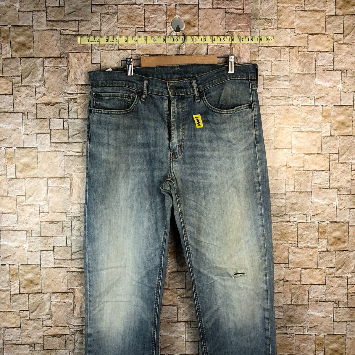 Levi's Levis Blue Denim Pants #A1037 Size US 34 / EU 50 - 2 Thumbnail