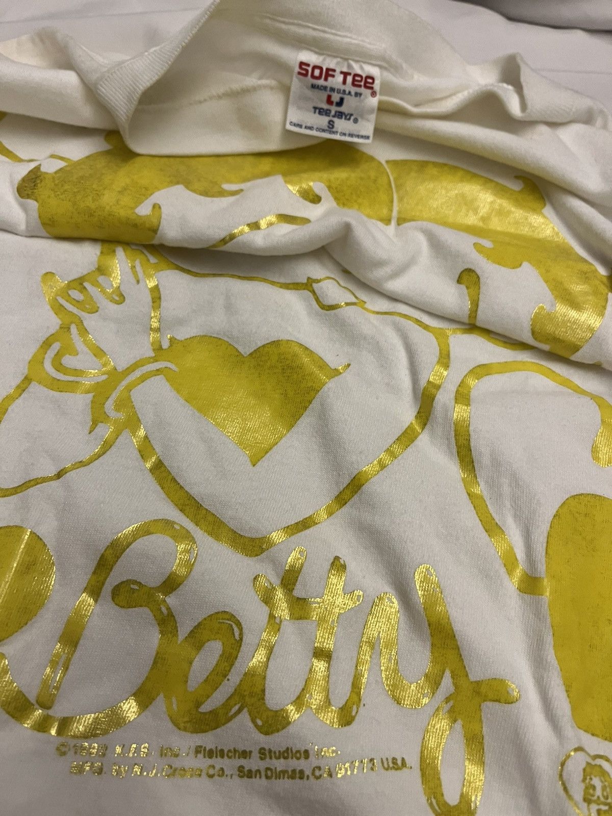 Vintage vintage 90s betty boob Size US S / EU 44-46 / 1 - 7 Thumbnail