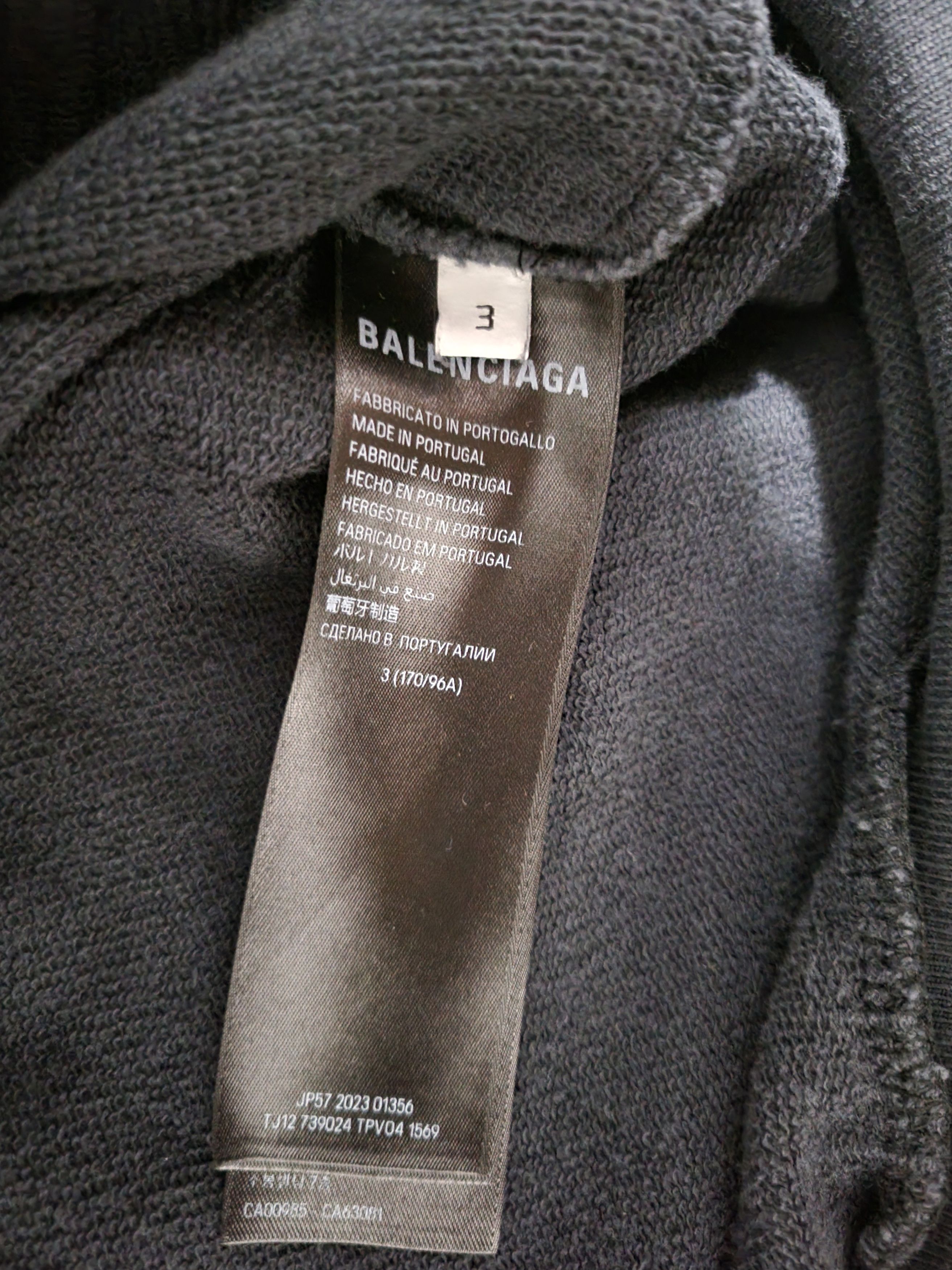 Balenciaga Balenciaga Metal Outline Hoodie Size US L / EU 52-54 / 3 - 2 Thumbnail