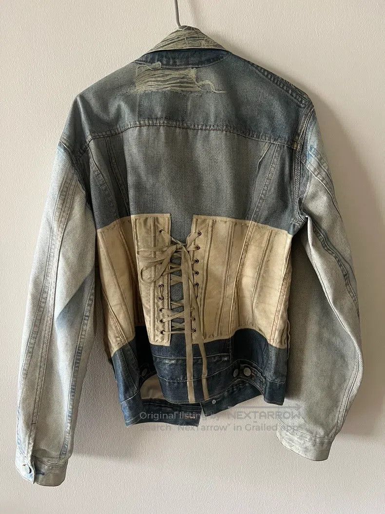 Acne Studios Acne Studios Denim Printed Jacket Size US M / EU 48-50 / 2 - 2 Thumbnail