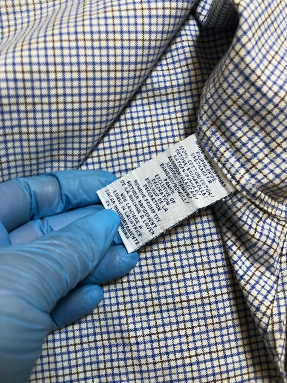 Polo Ralph Lauren VINTAGE Ralph Lauren Checkered Shirt Adult Size US L / EU 52-54 / 3 - 3 Thumbnail