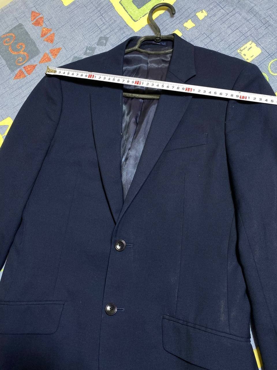Reiss × Vintage Reese navy velvet blazer Size 42R - 7 Thumbnail
