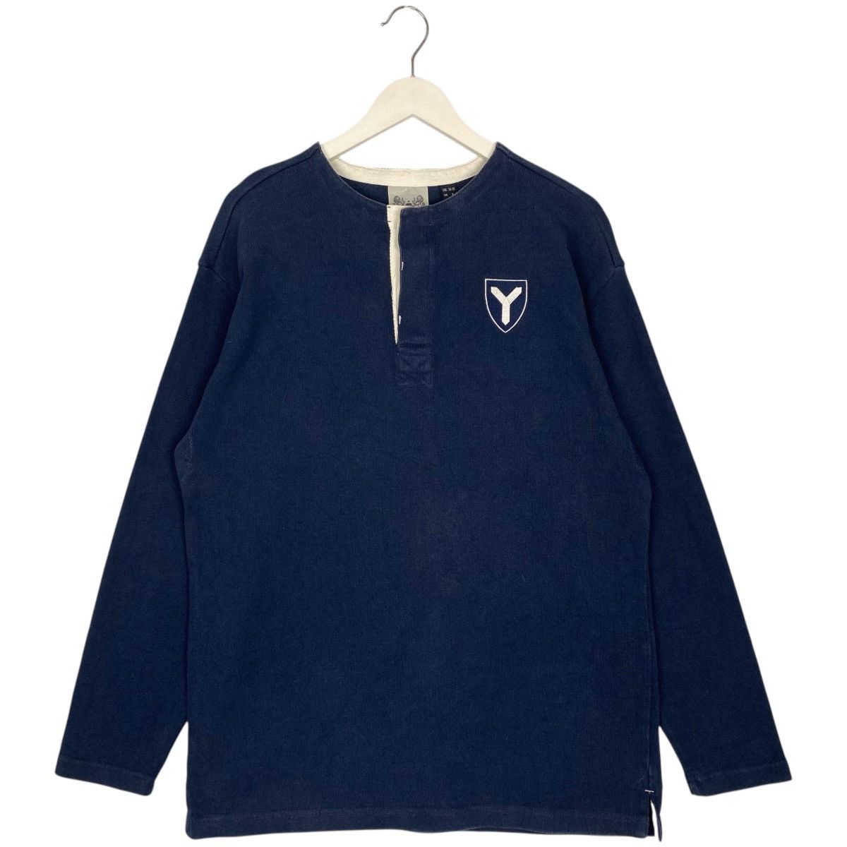 Vintage Vintage Cotton Oxford Made In Japan Pullover Blue Size M Size US M / EU 48-50 / 2 - 1 Thumbnail