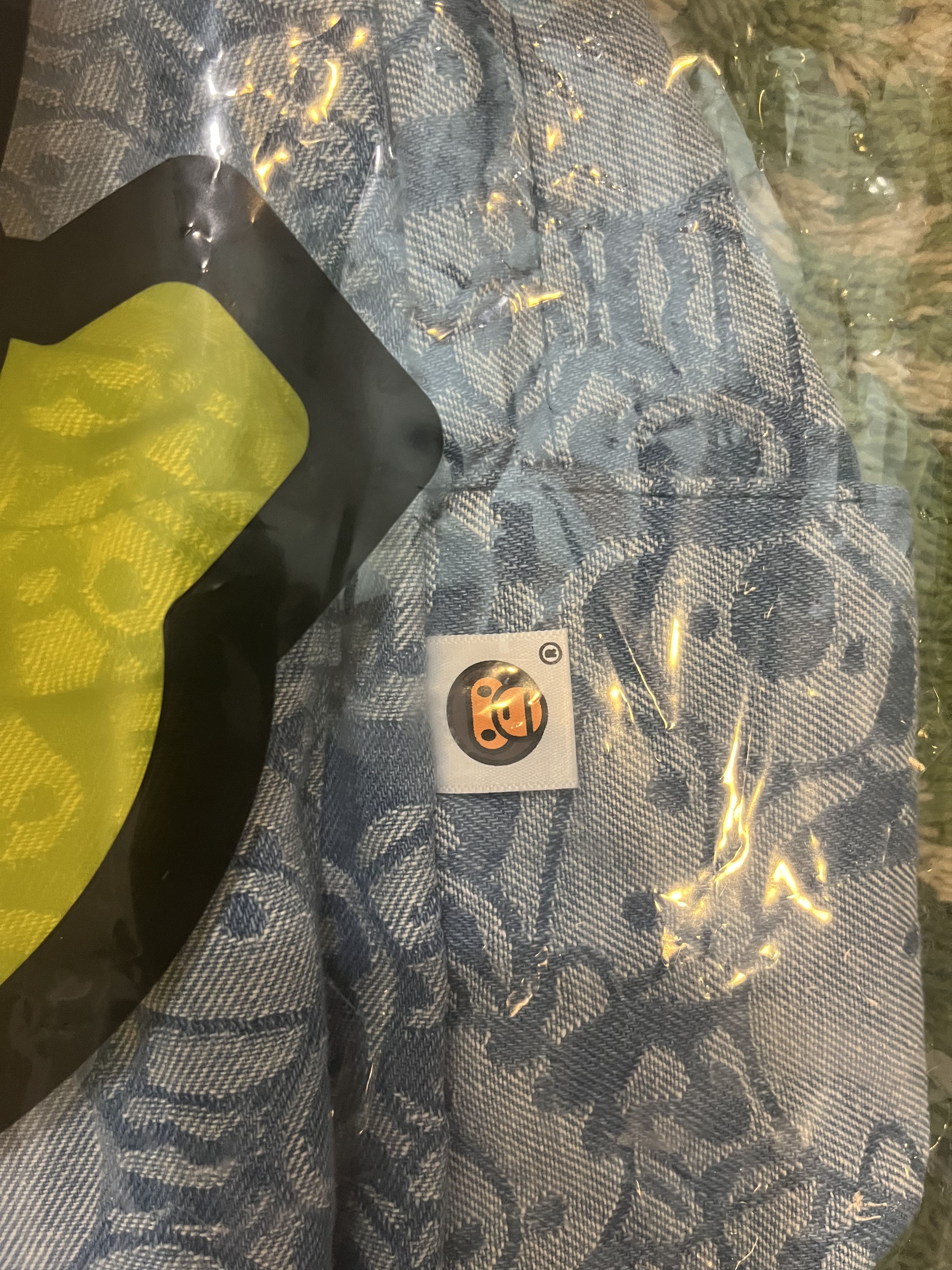 Bape BAPE MILO DENIM BACKPACK Size ONE SIZE - 5 Thumbnail