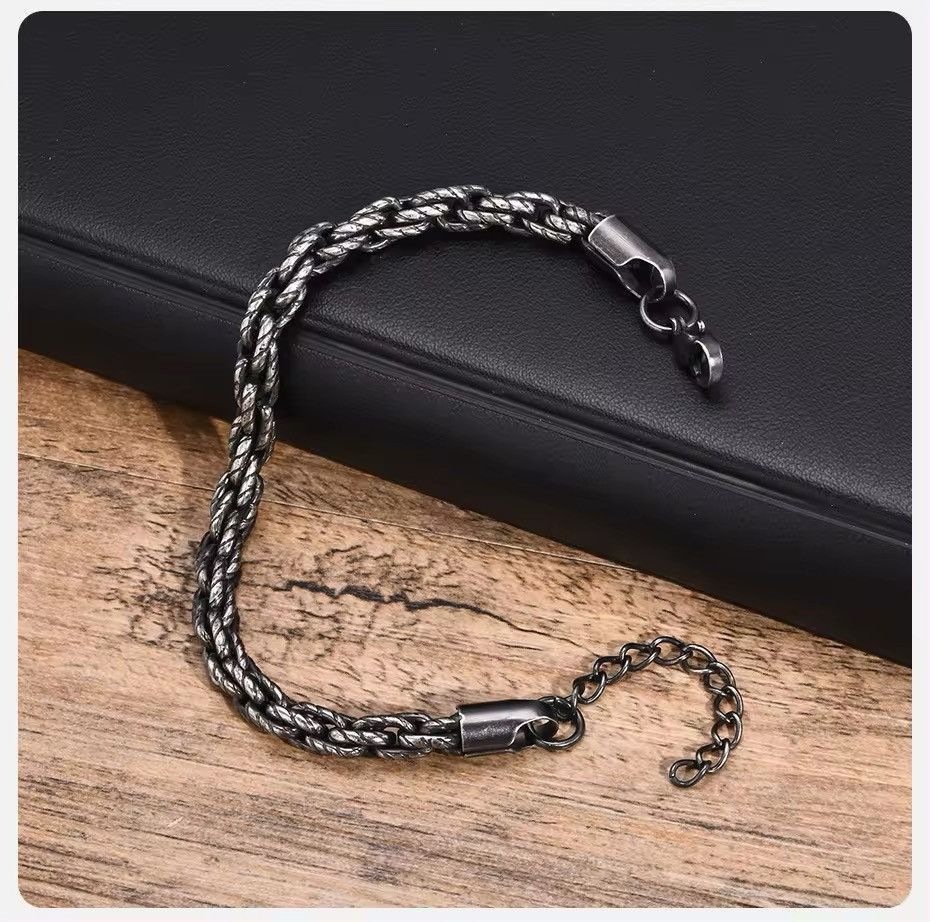 Jewelry 6mm Anchor Chain Bracelet Size ONE SIZE - 5 Thumbnail