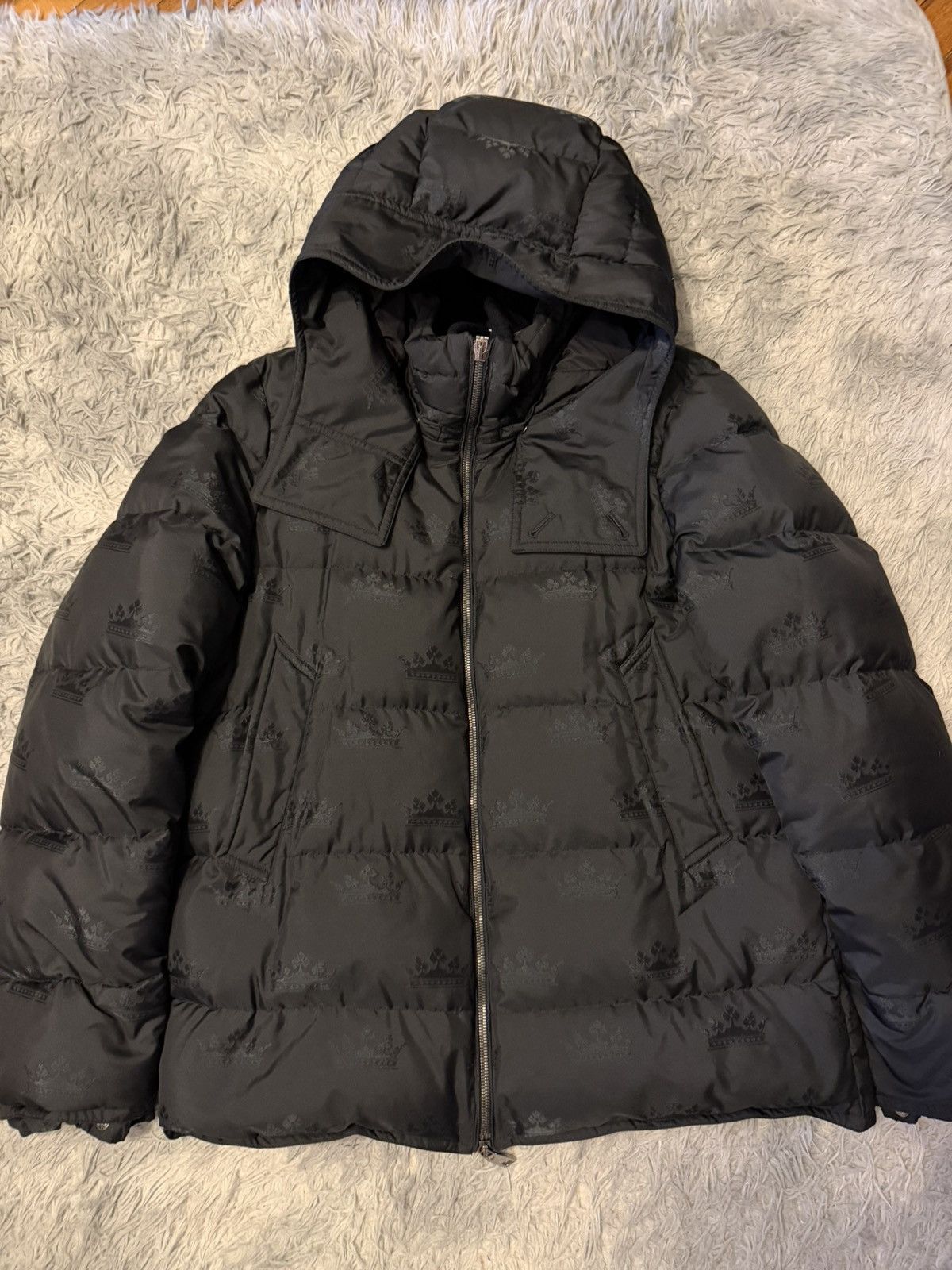 Dolce & Gabbana crown print puffer jacket Size US L / EU 52-54 / 3 - 1 Thumbnail