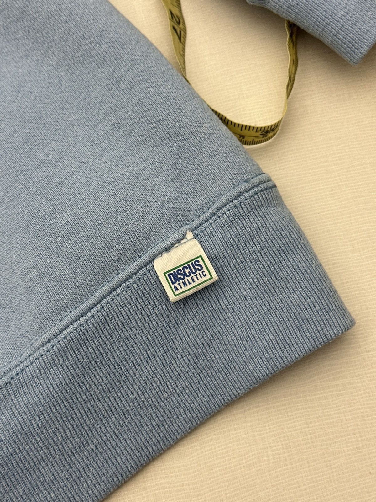 Vintage Vintage 80s Discus Athletic Notre Dame Baby Blue Crewneck L Size US L / EU 52-54 / 3 - 8 Thumbnail