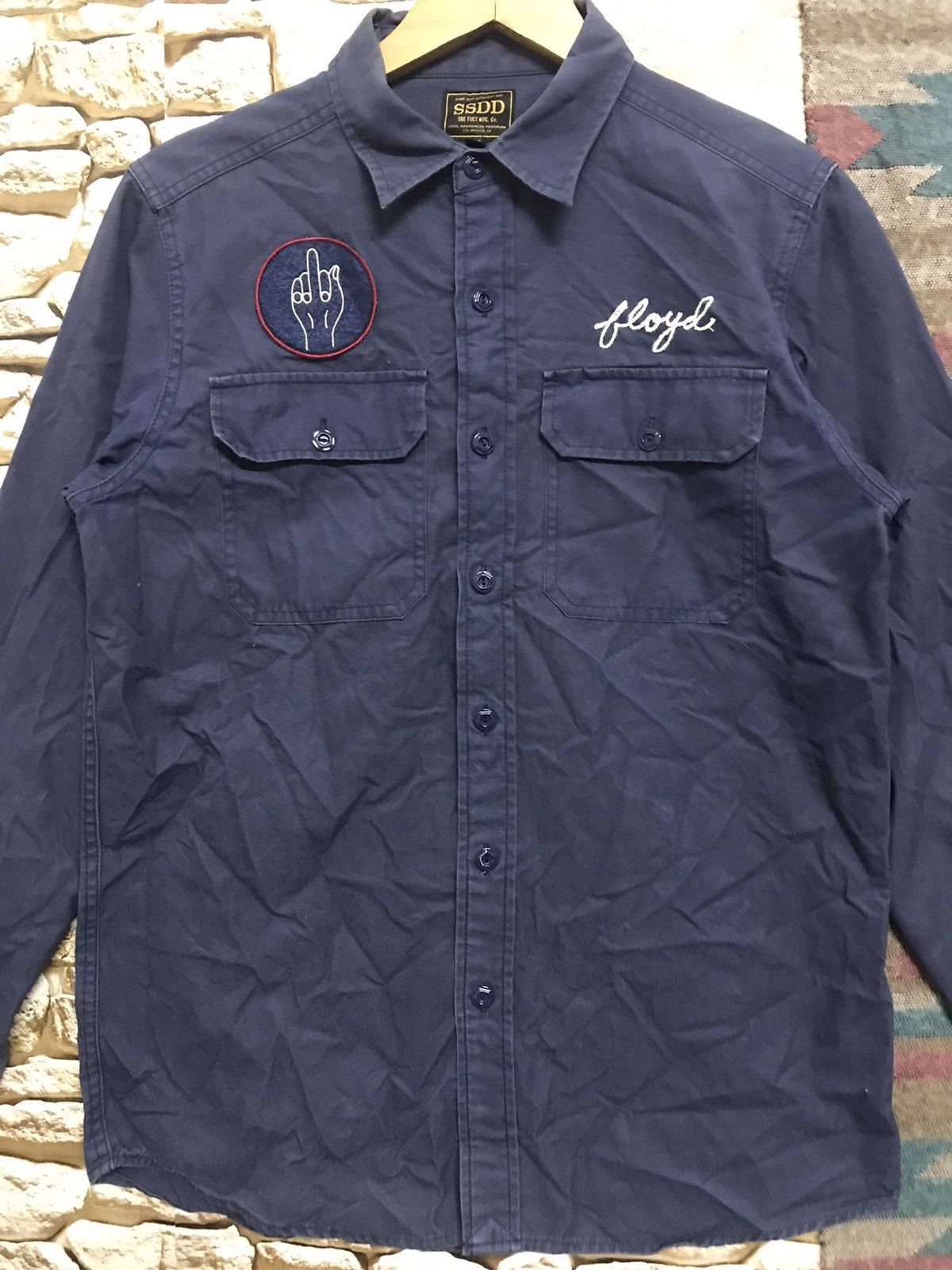 FUCT × Japanese Brand × SSDD The Fuct Mfg.Co x SSDD Workshirt Embroidery Logo Size US M / EU 48-50 / 2 - 3 Thumbnail