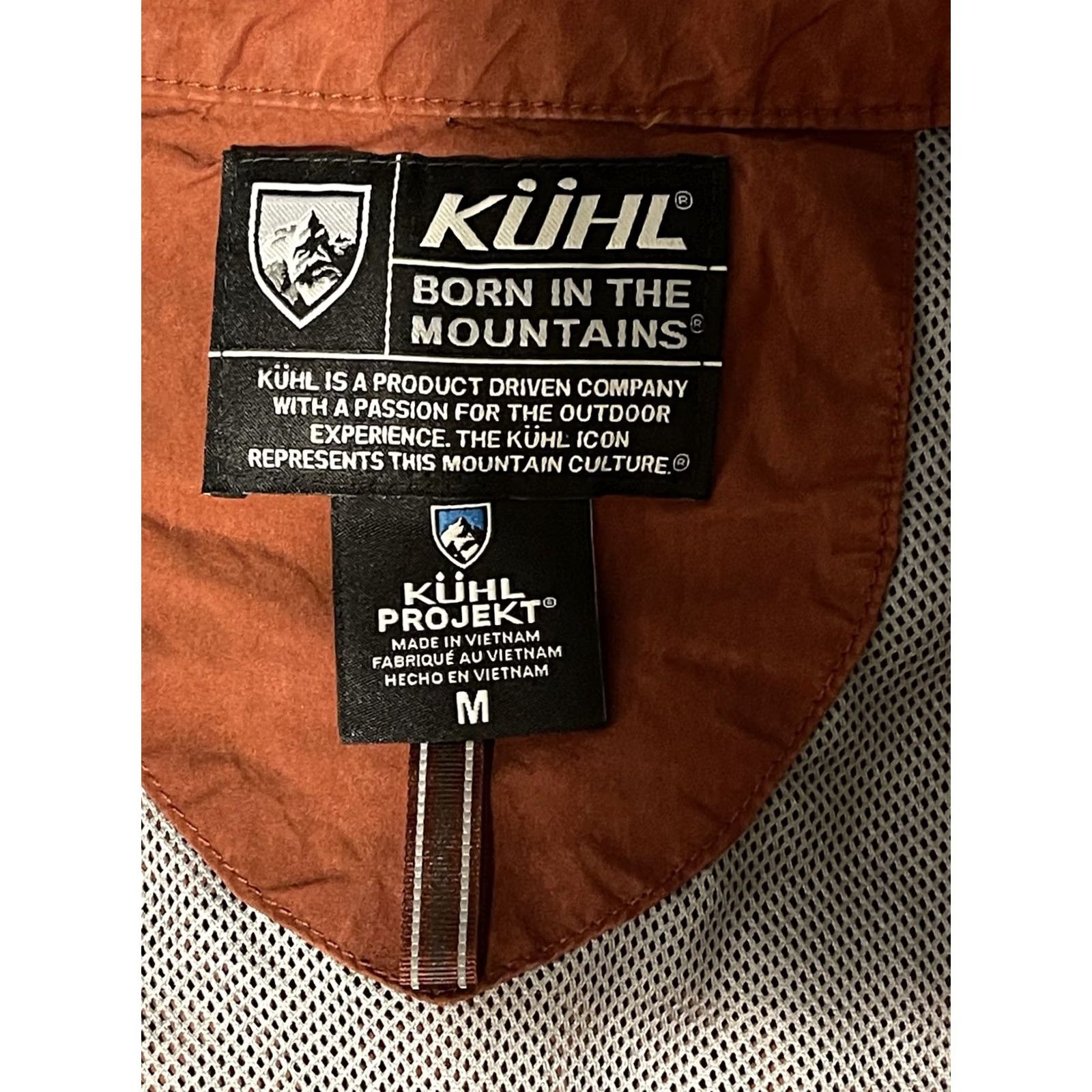 Rusty Kuhl Projekt Jacket Women’s M Rust Full Zip Windbreaker Lifestyle J1850 Size M / US 6-8 / IT 42-44 - 6 Thumbnail