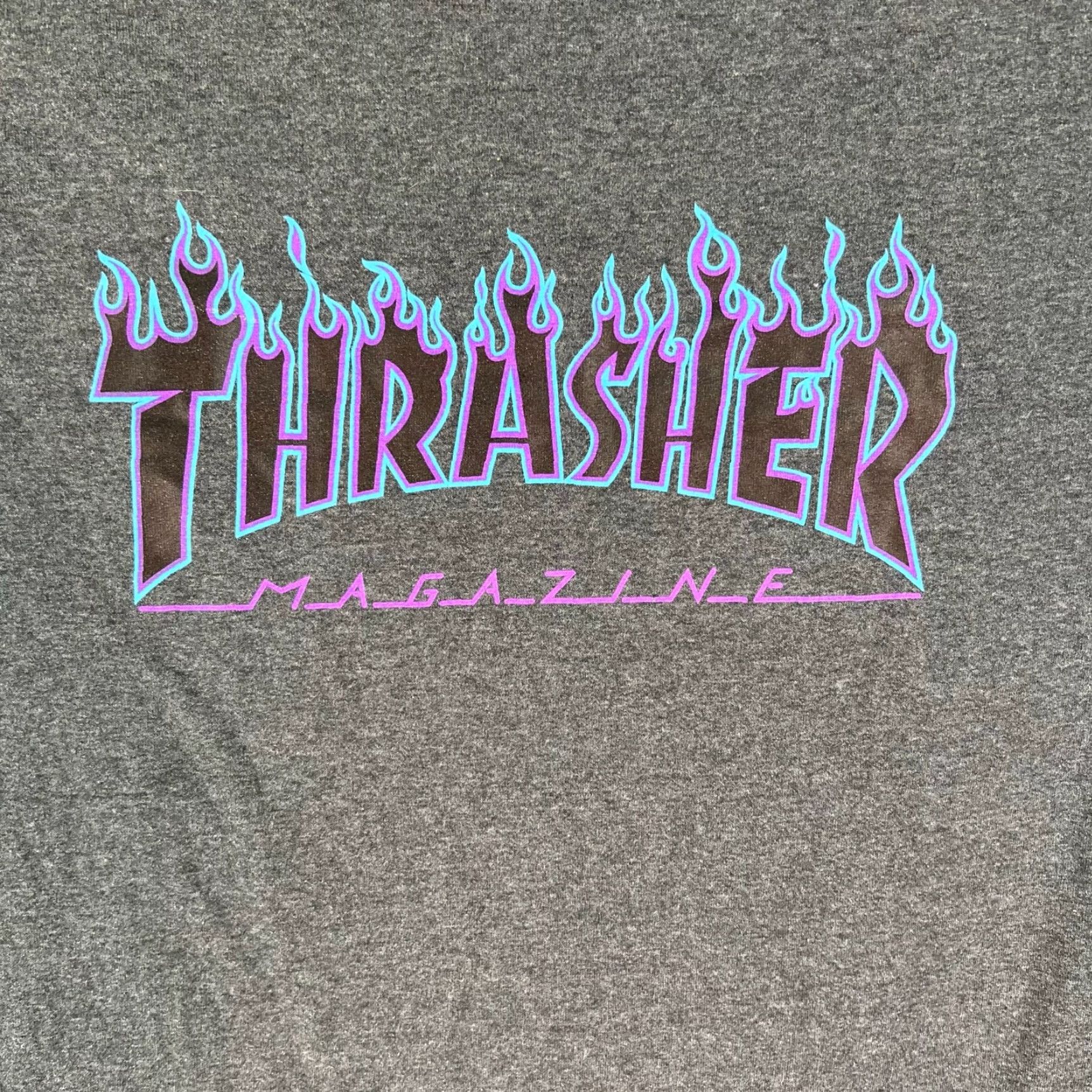 Thrasher Thrasher Shirt Thrasher Adult Large Gray Graphic Tee Mens Size US L / EU 52-54 / 3 - 2 Thumbnail