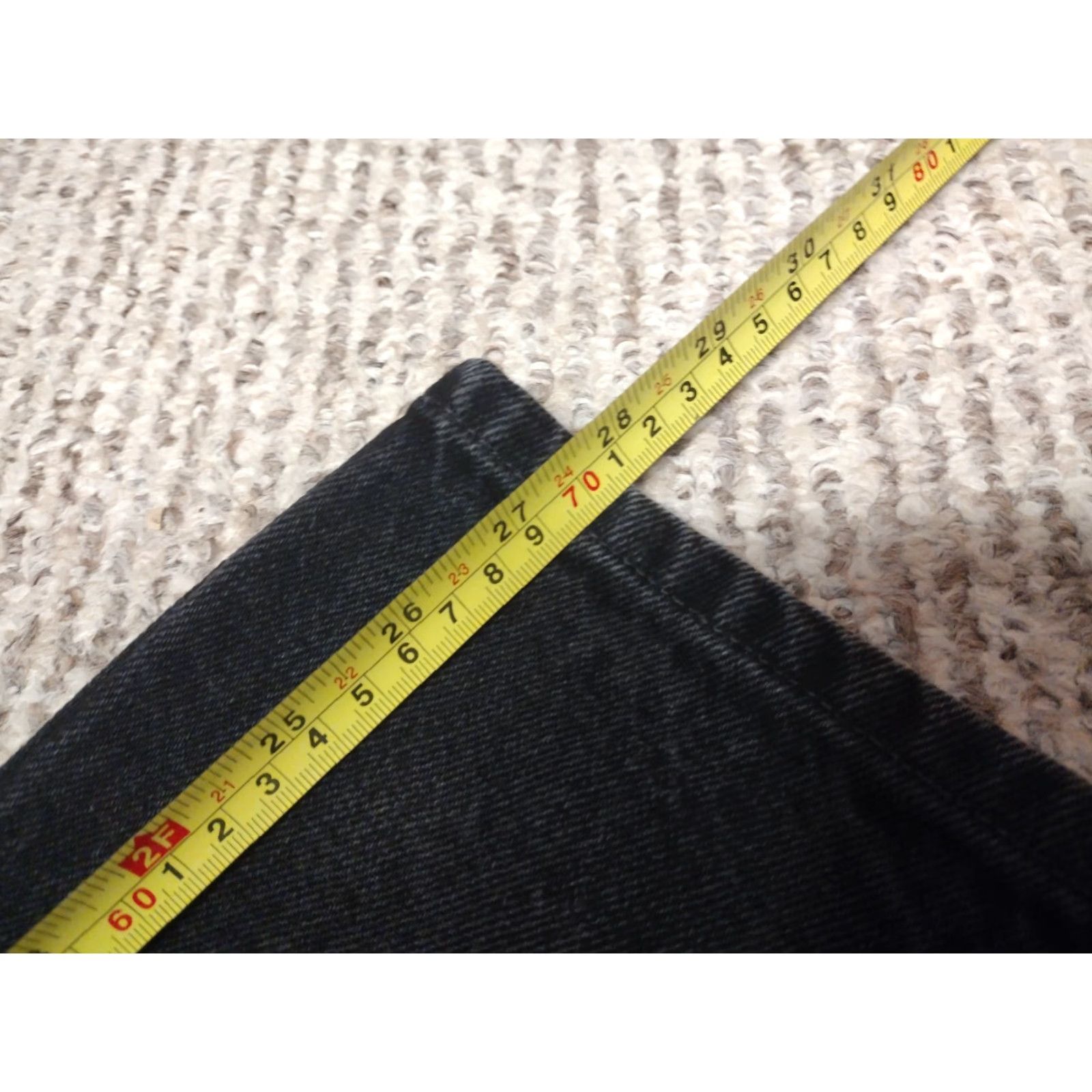 Vintage VINTAGE L.L. Bean Jeans Denim Black 14 Retro Women Relaxed Fit Pants Size 36" / US 14 / IT 50 - 7 Thumbnail