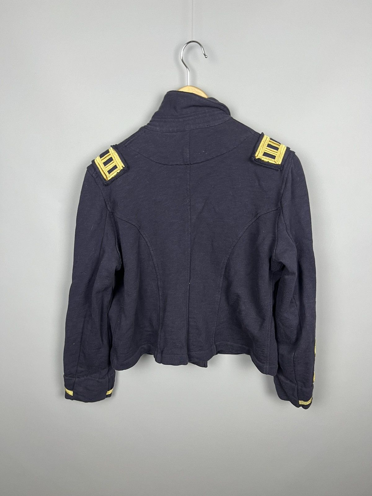 Denim & Supply Ralph Lauren M-L Denim Supply Ralph Lauren Military Blazer Denim Jacket Size L / US 10 / IT 46 - 8 Thumbnail