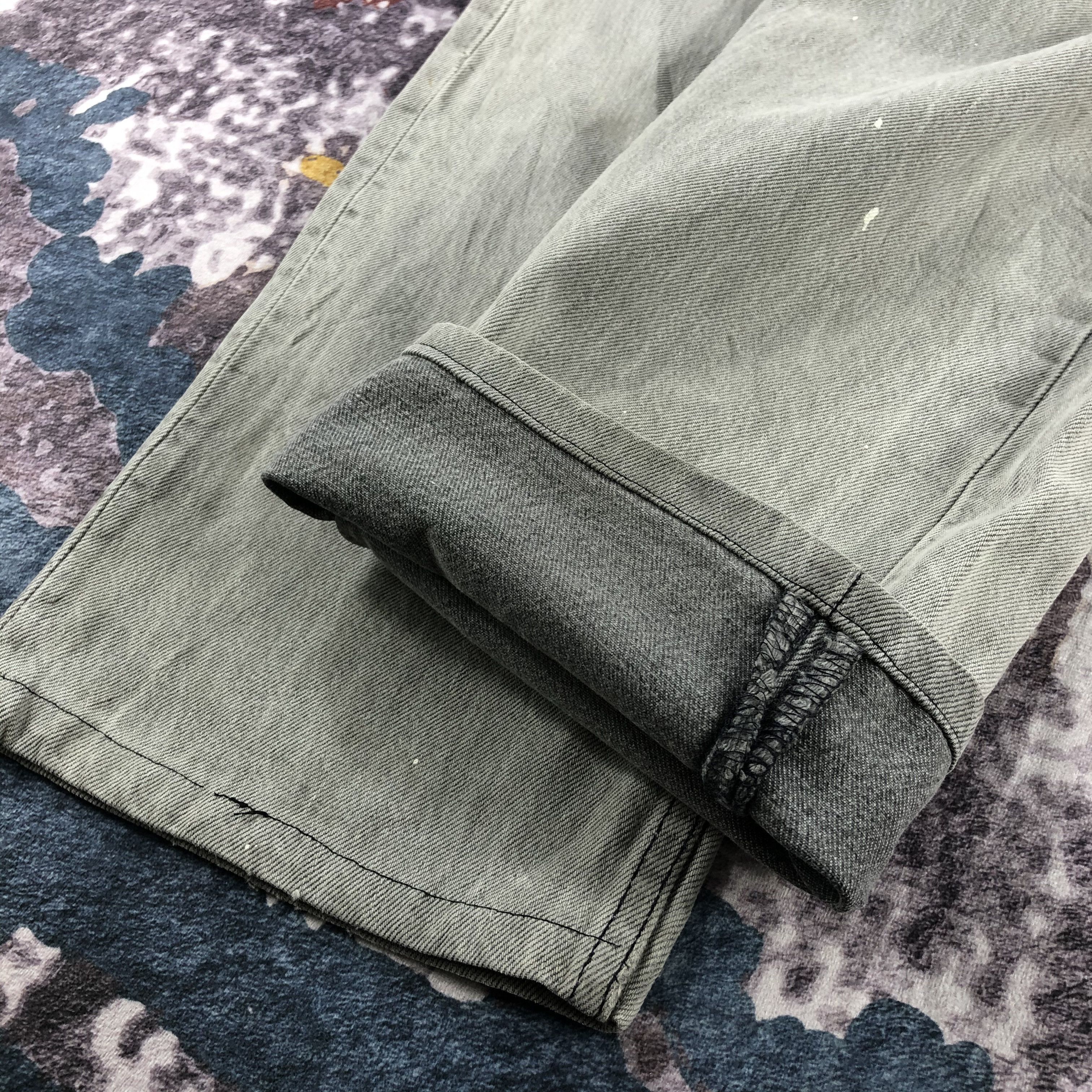 Levi's Vintage 90s Ash Gray Levis 501 Jeans-JM2441 Size US 36 / EU 52 - 11 Thumbnail