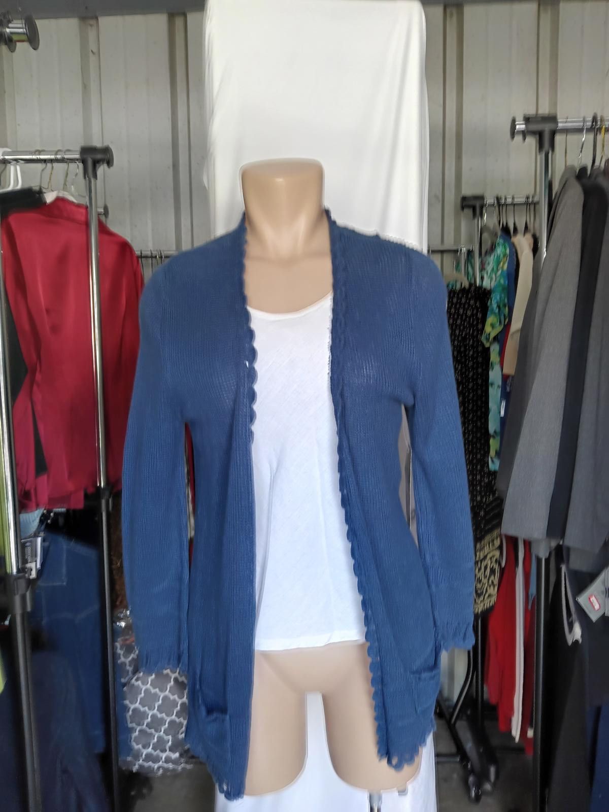 Lauren Ralph Lauren Lauren Ralph Lauren Water Mill Cardigan - Navy Blue - Size M Size M / US 6-8 / IT 42-44 - 1 Thumbnail
