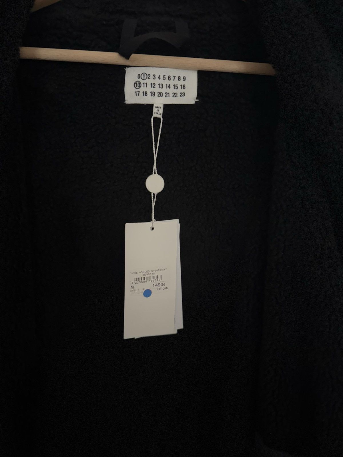 Maison Margiela Maison Margiela Oversized zipper fleece hoodie Size US M / EU 48-50 / 2 - 6 Thumbnail