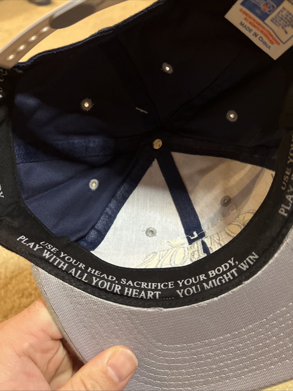 Drew Pearson Dallas Cowboys Snapback Drew Pearsons Team Embroidered KIDS Size ONE SIZE - 7 Thumbnail