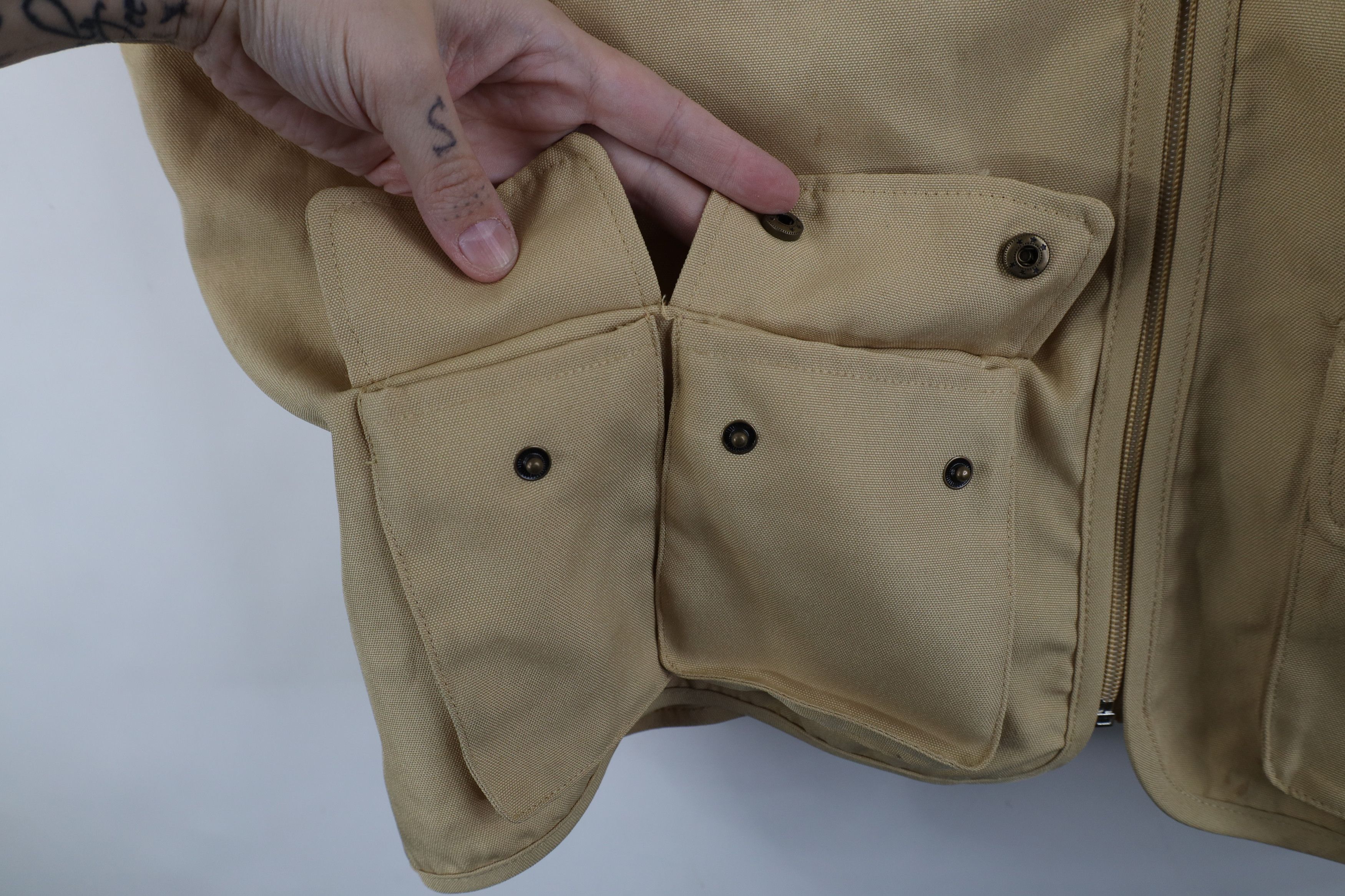Vintage Vintage Tactical Safari Bush Hunting Fishing Vest Jacket Size US XXL / EU 58 / 5 - 8 Thumbnail