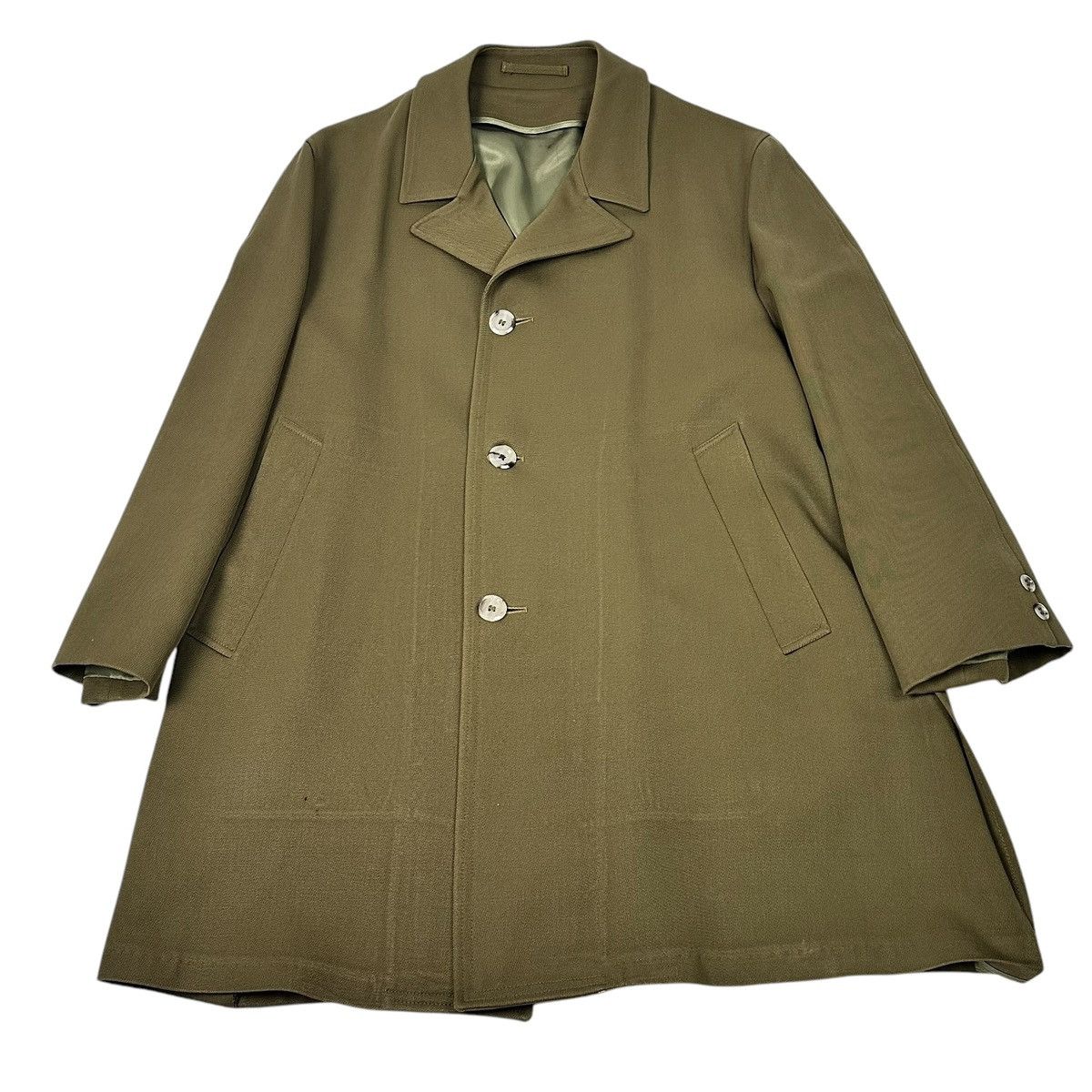 Vintage Vintage Alligator Gold Label Pure Virgin Wool Men’s Coat Size US M / EU 48-50 / 2 - 1 Thumbnail