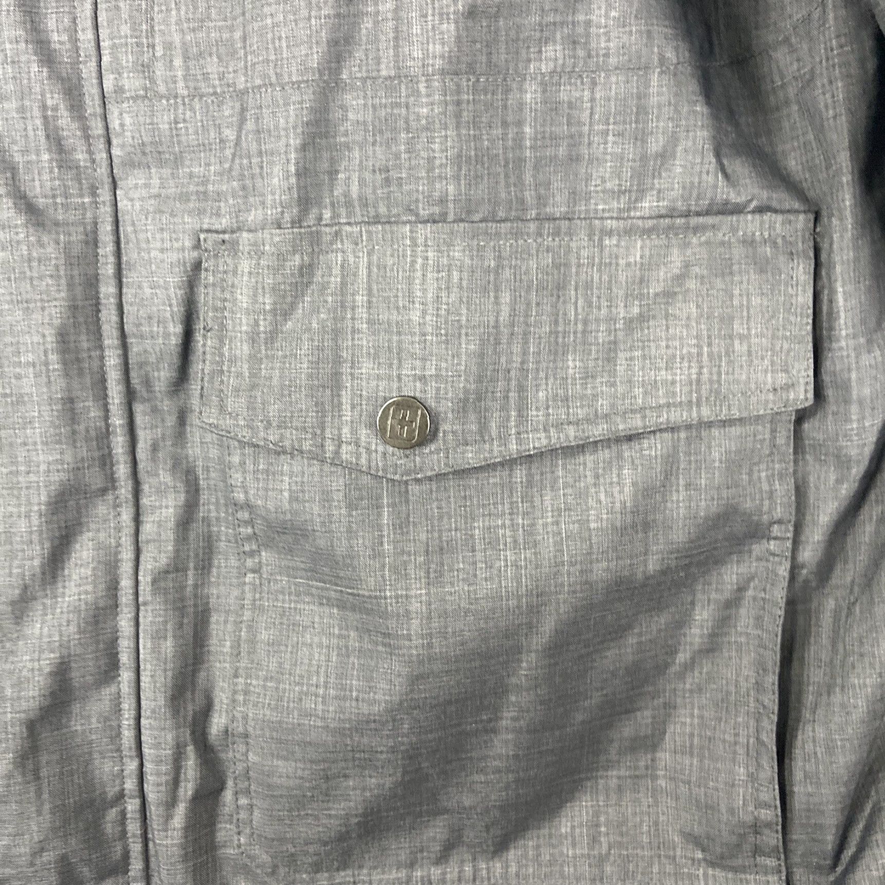 Vintage Swiss Tech Coat Men’s XL Gray With Hood Size US XL / EU 56 / 4 - 3 Thumbnail