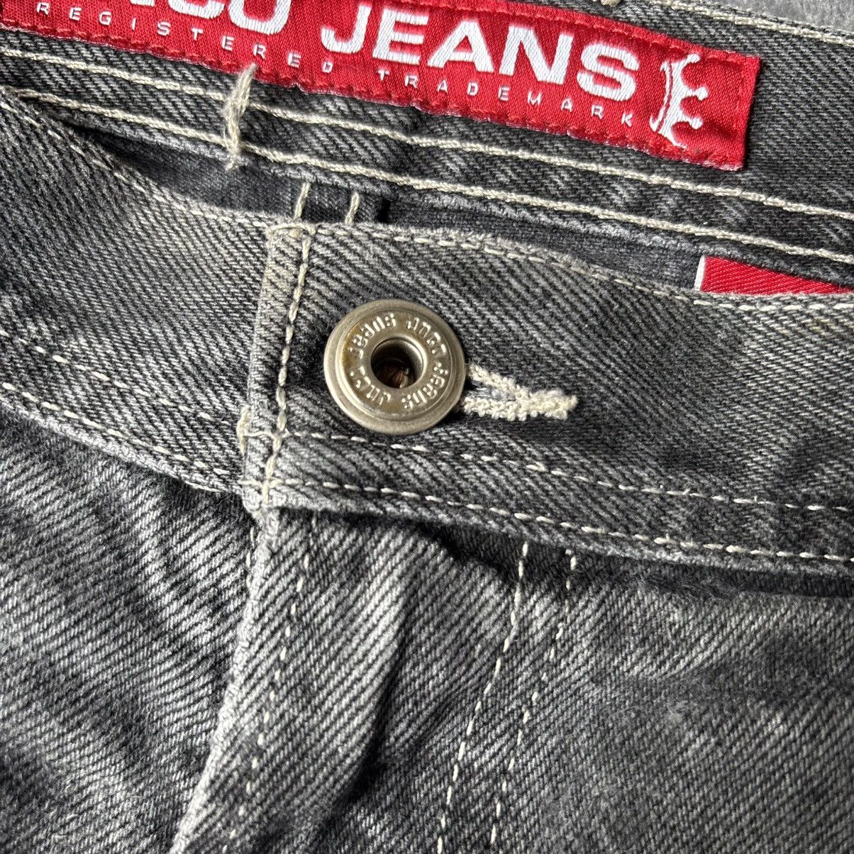 JNCO BURNING BLUE CROWN JNCO JORT Size US 32 / EU 48 - 10 Thumbnail