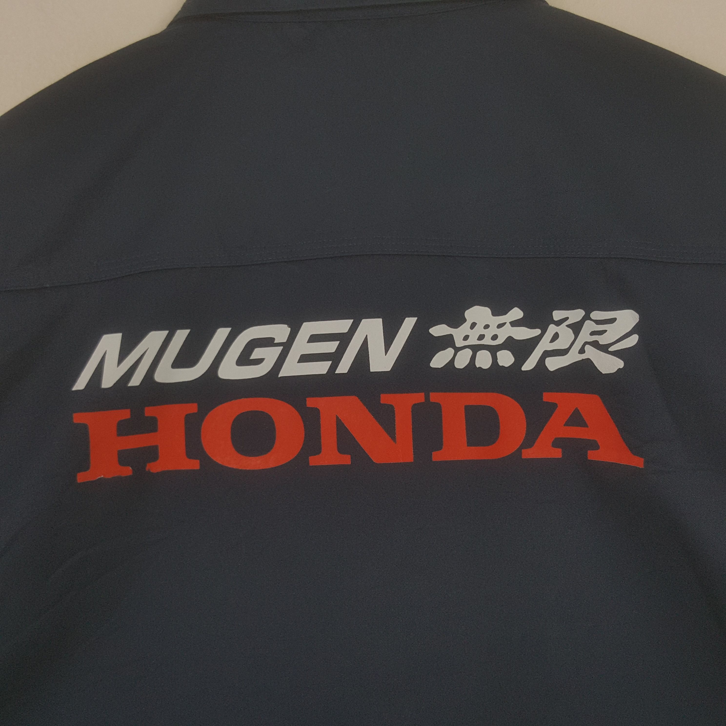 Japanese Brand × Vintage Vintage Mugen Honda Racing Worker Custom Art Uniform Jacket Size US L / EU 52-54 / 3 - 2 Thumbnail