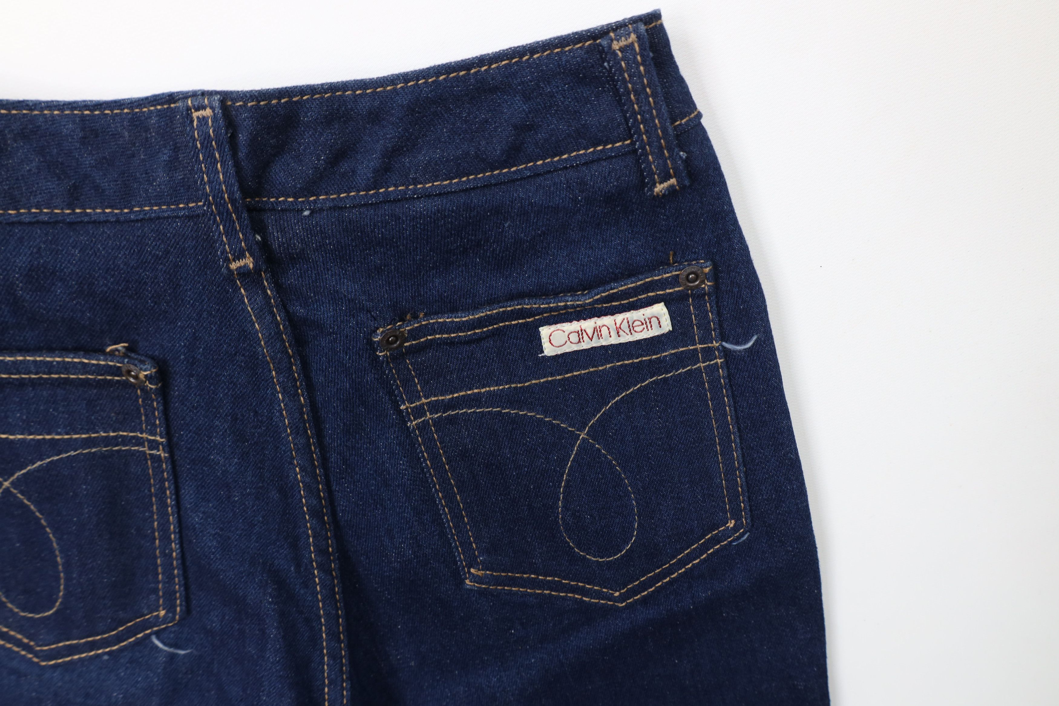 Calvin Klein Vintage 80s 90s Calvin Klein Straight Leg Denim Jeans USA Size 34" / US 12 / IT 48 - 14 Thumbnail