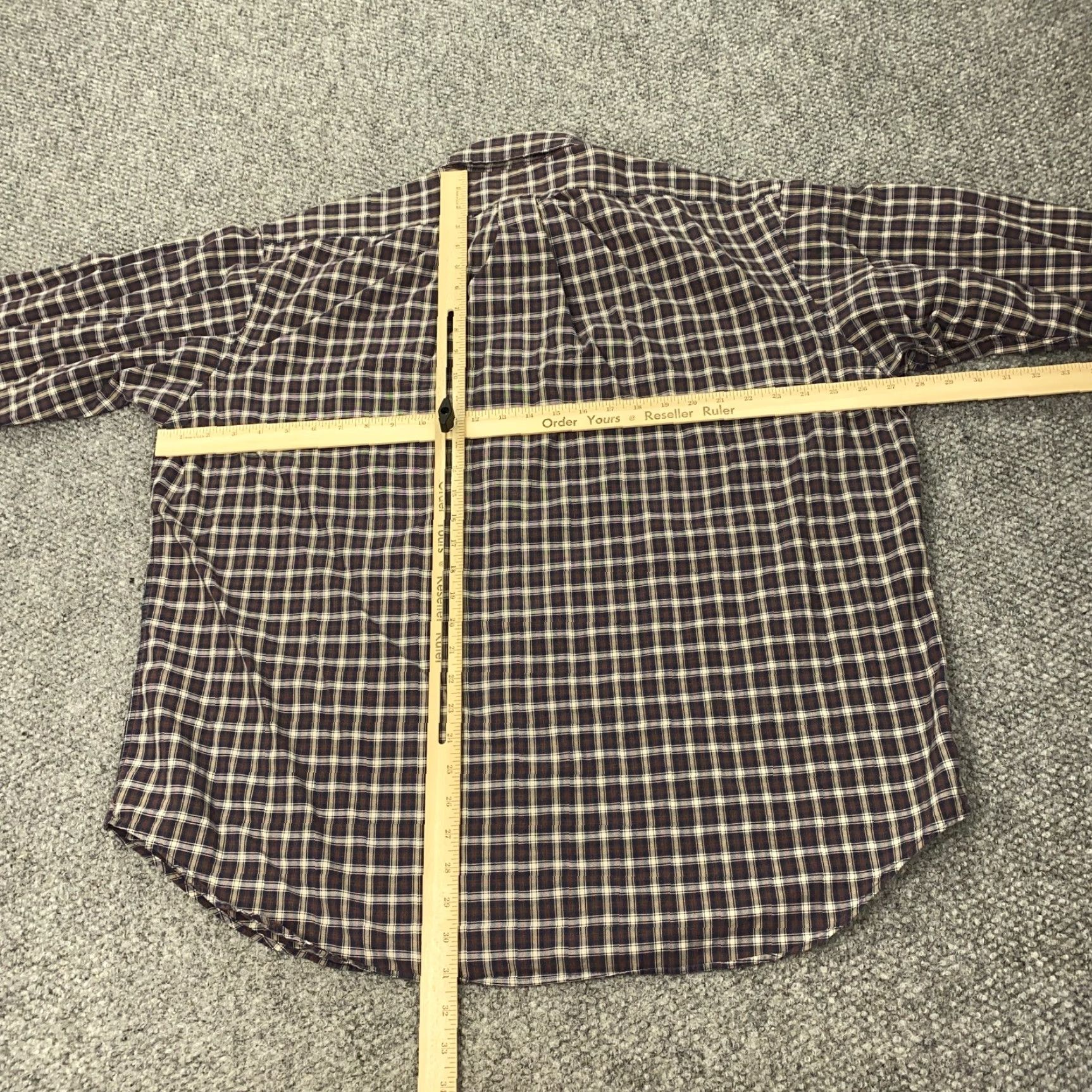 Ralph Lauren VINTAGE Ralph Lauren Shirt Men XL Blue Red Plaid Blake Cotton Classic Fit 90s Button-Down Collar Polo Player Embroidered Logo Size US XL / EU 56 / 4 - 5 Thumbnail