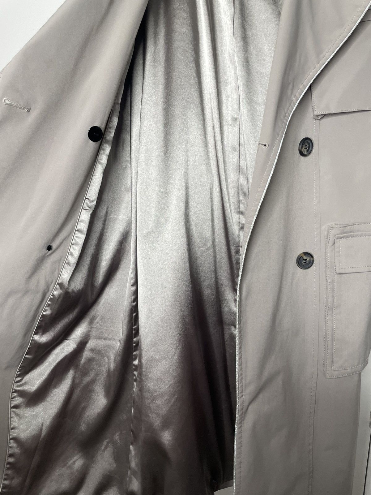 Designer AnnaKiki Reflective Trim Trench coat Size M / US 6-8 / IT 42-44 - 6 Thumbnail