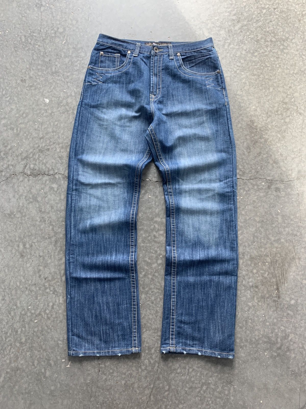 JNCO × Southpole × Vintage Vintage Y2K Brooklyn Xpress Baggy Jeans Size US 36 / EU 52 - 1 Thumbnail