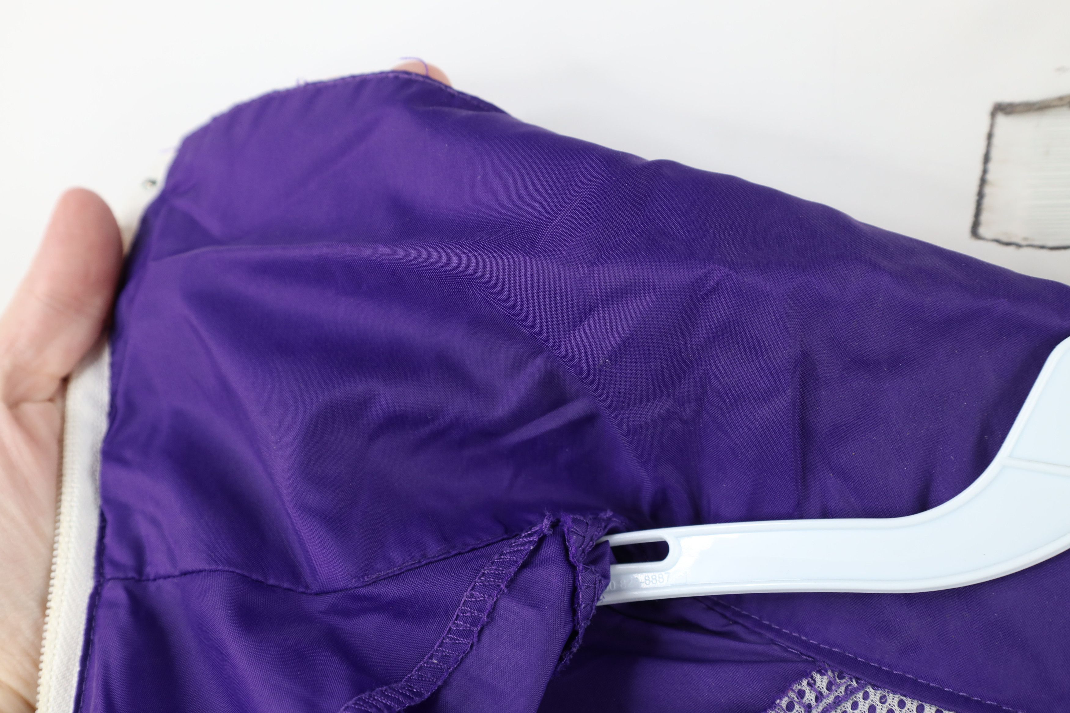 Asics × Vintage Vintage 80s 90s Asics Logo Striped Hooded Windbreaker Jacket Size US M / EU 48-50 / 2 - 12 Thumbnail