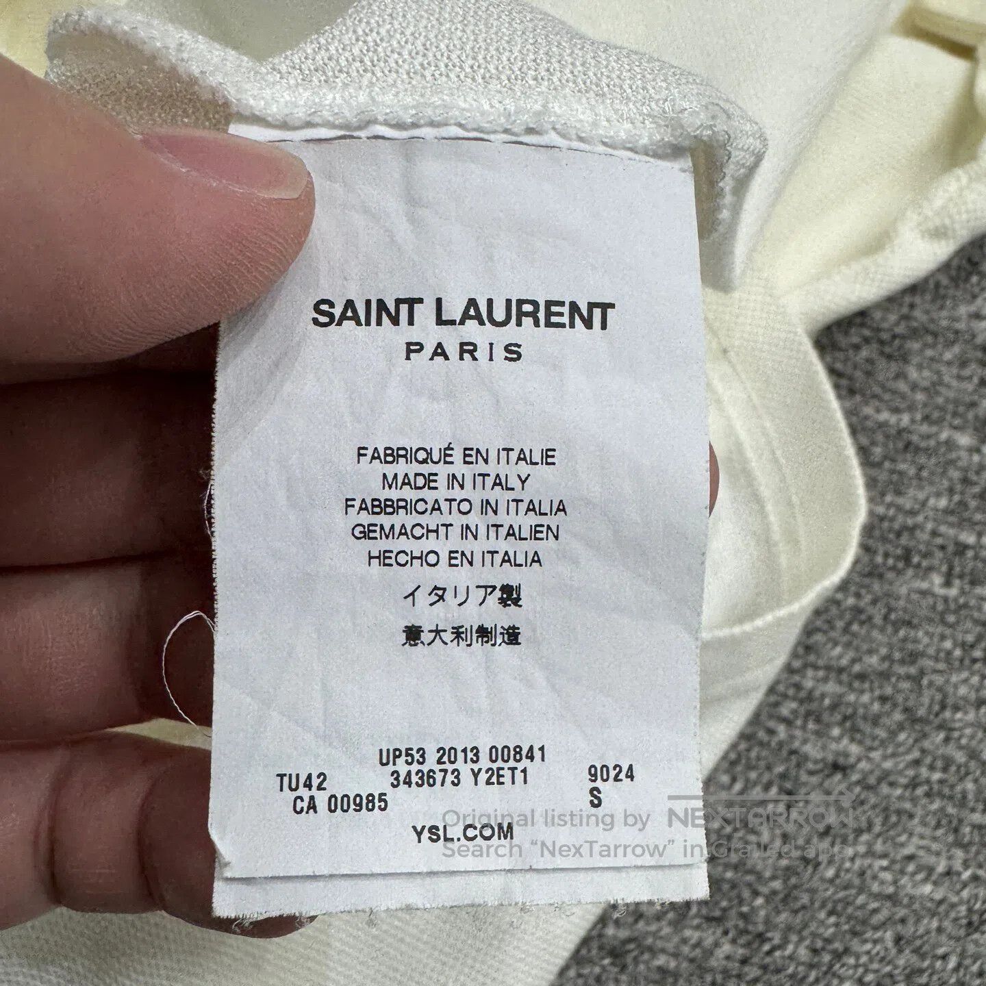 Other SLP Embroidered letter polo shirt| Size US S / EU 44-46 / 1 - 5 Thumbnail