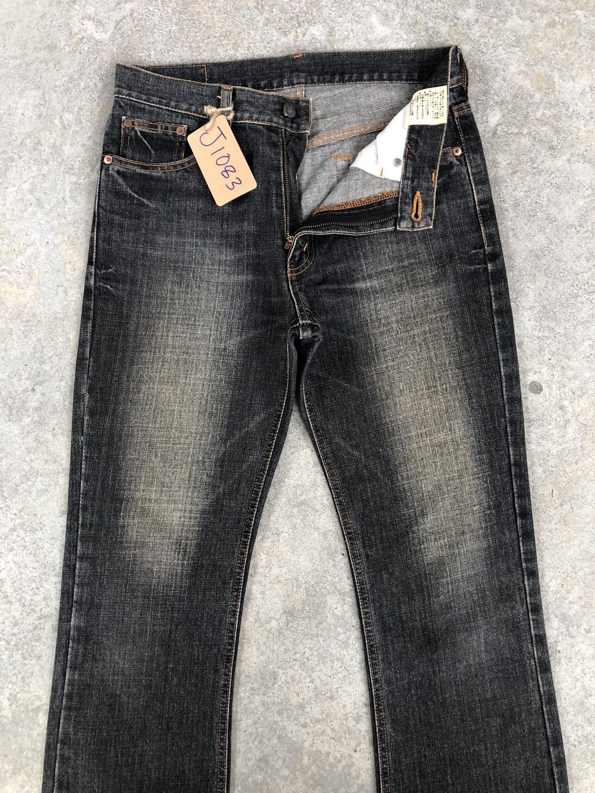 If Six Was Nine Japanese Bobson Flared Jeans Distressed Jeans Size US 30 / EU 46 - 3 Thumbnail