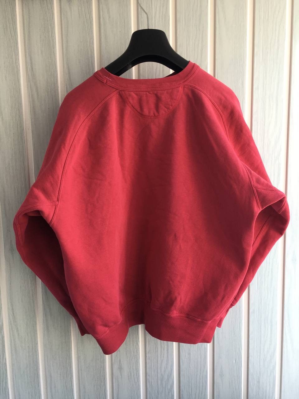 Vintage Best Company Red Basic Cotton Sweatshirt