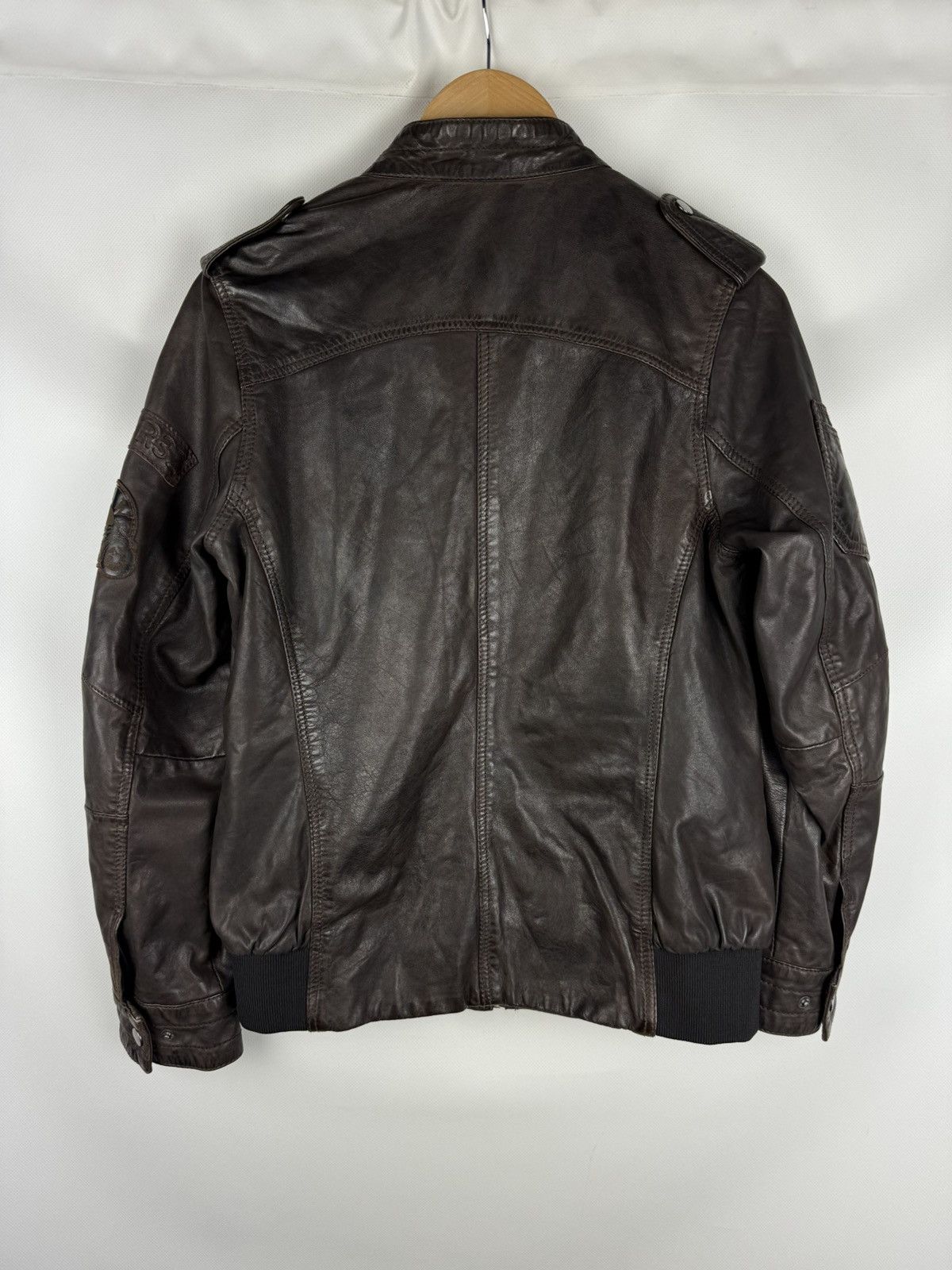 BMW BMW Motorrad Ladies Lamb Leather Motorcycle Jacket Size M Size M / US 6-8 / IT 42-44 - 19 Thumbnail