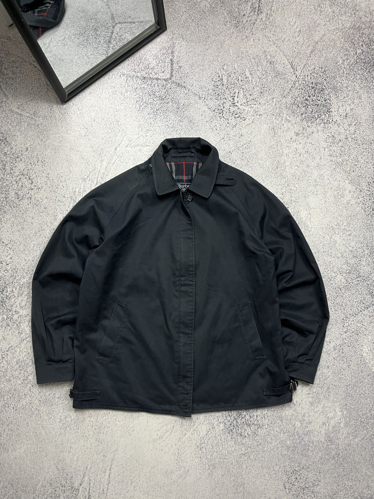 Burberry Vintage 90’s Burberrys Bomber Jacket Nova Check Luxury Rare Size US S / EU 44-46 / 1 - 2 Thumbnail