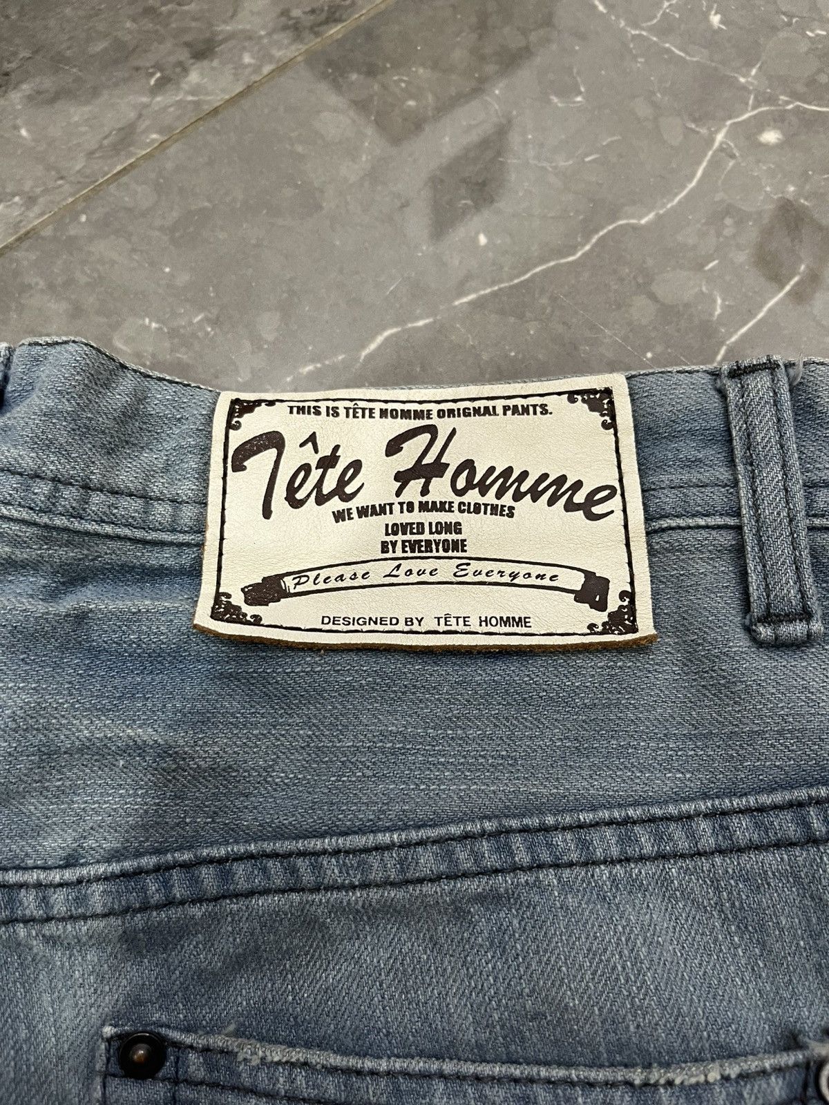 Tete Homme Issey miyake tete homme flared jeans Size US 32 / EU 48 - 7 Thumbnail