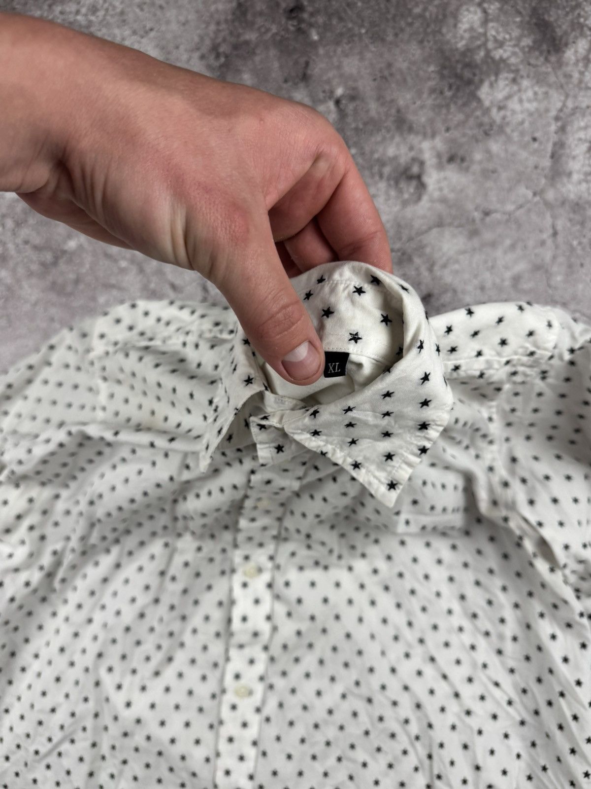 Diesel Vintage Diesel Star Monogram Y2K Shirt Japanesse button ups Size US XL / EU 56 / 4 - 5 Thumbnail