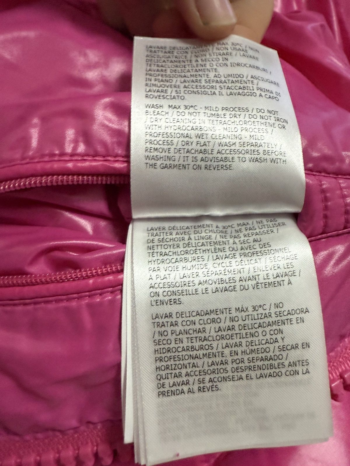 Moncler Moncler Pink Puffer Jacket Hooded Glossy Down Coat Size S / US 4 / IT 40 - 15 Thumbnail