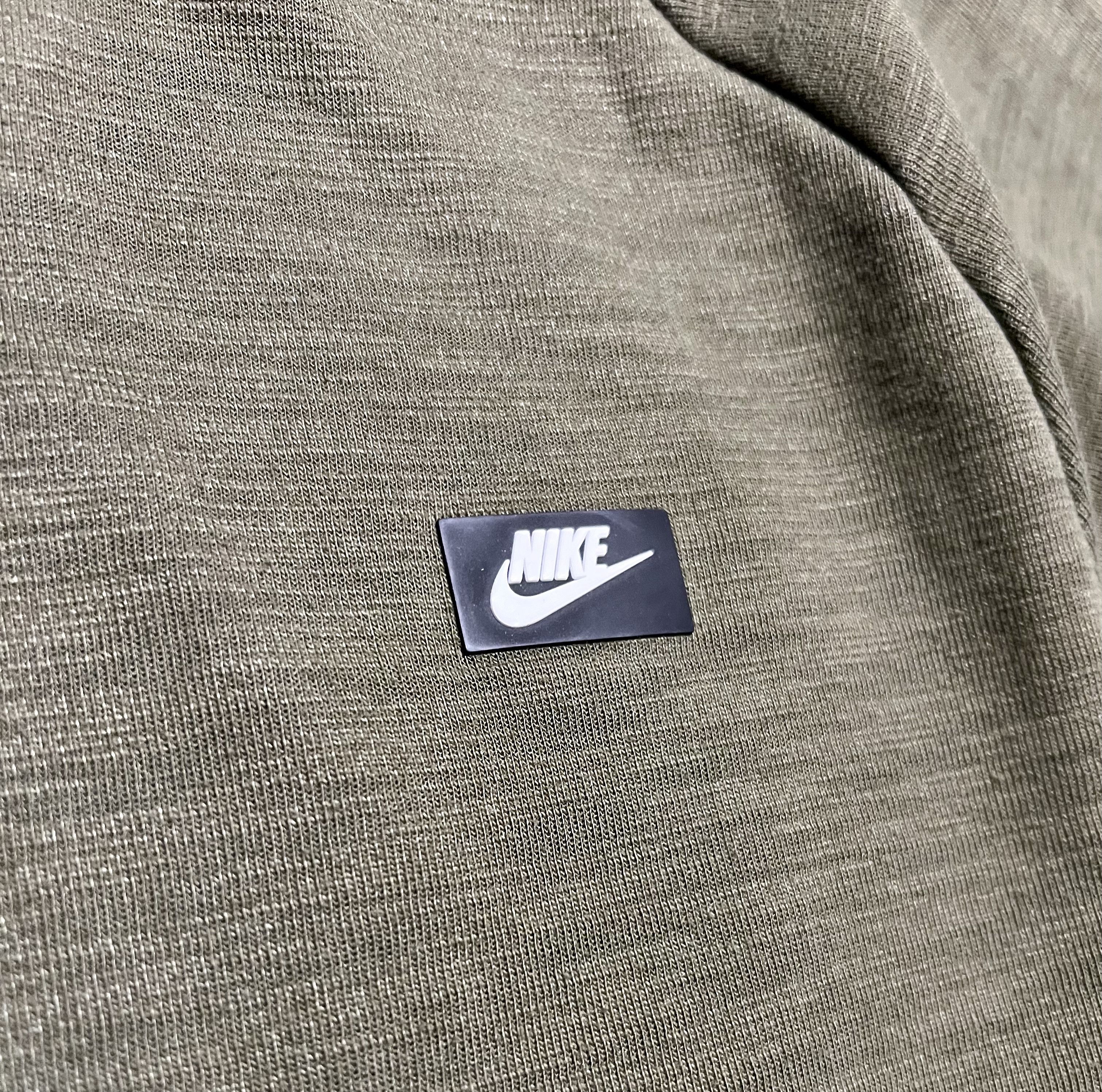 Nike Nike Classic Olive Green Pouch Crew Neck Sweatshirt Size US S / EU 44-46 / 1 - 3 Thumbnail