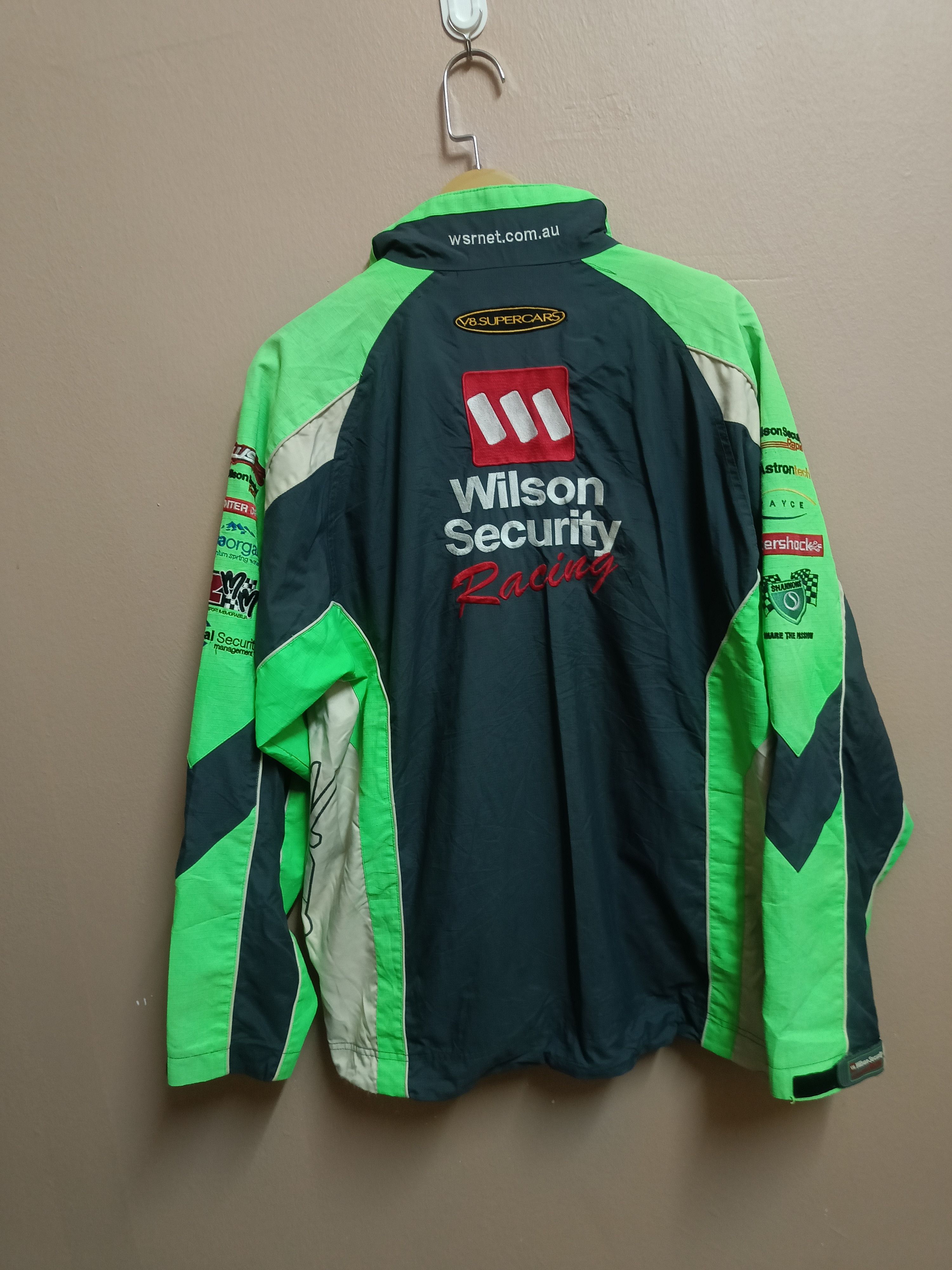 NASCAR Wilson Security Racing team Jacket Size US L / EU 52-54 / 3 - 9 Thumbnail