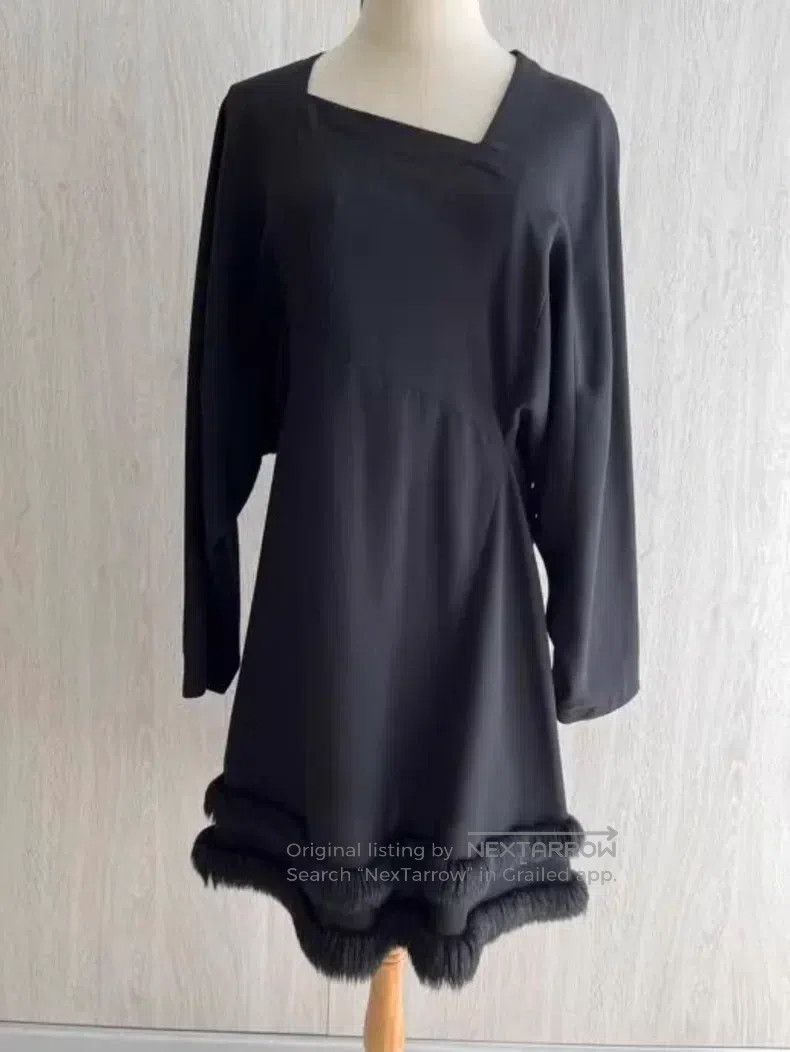 Comme des Garcons Comme des Garcons Furry hem dress Size S / US 4 / IT 40 - 4 Thumbnail
