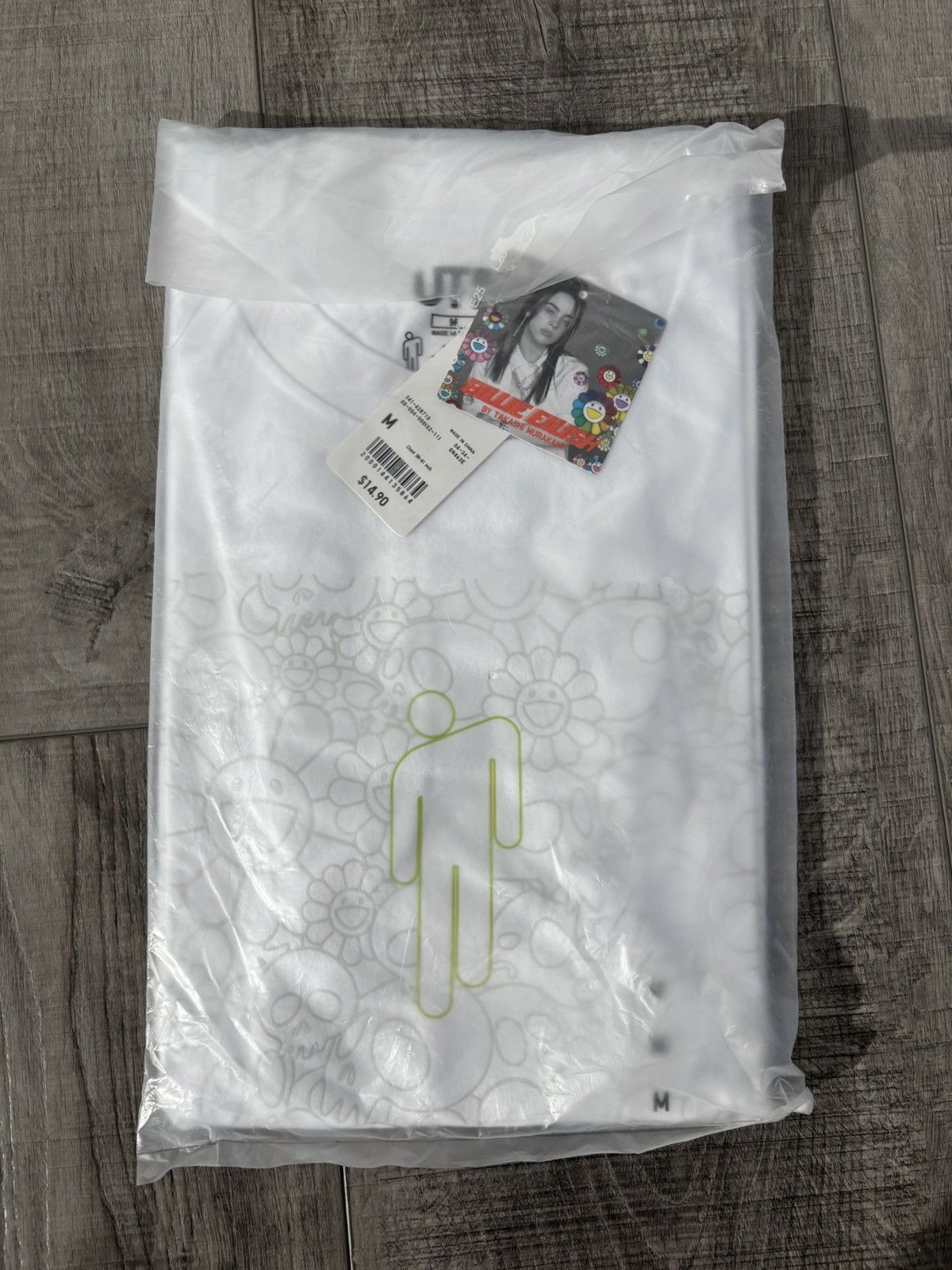 Billie Eilish × Takashi Murakami × Uniqlo Billie Eilish x Takashi Murakami x Uniqlo Tee White Medium Size US M / EU 48-50 / 2 - 1 Thumbnail