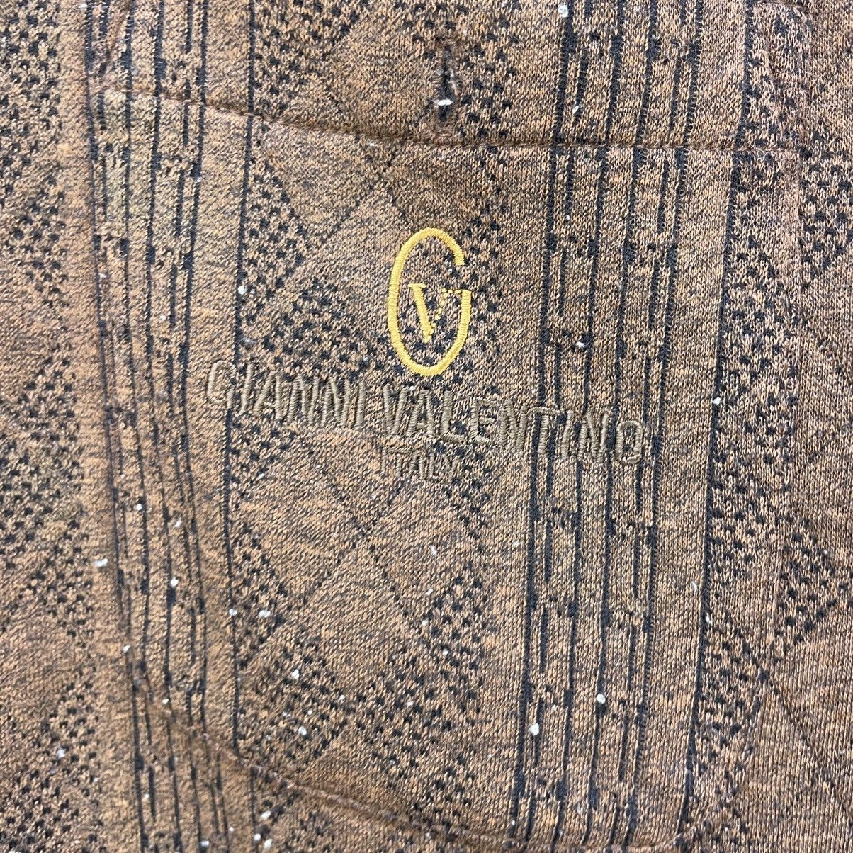 Gianni Valentino 💥Vintage Giani Valentino Single Pocket Crewneck Pullover Size US M / EU 48-50 / 2 - 4 Thumbnail